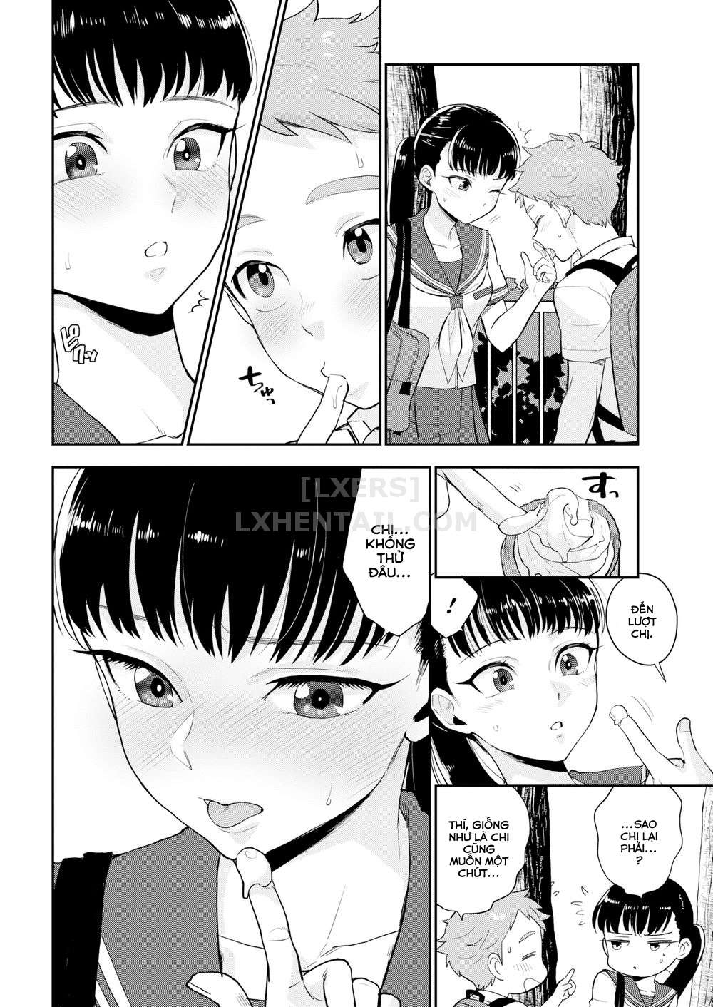 Đọc truyện hentai Shiota-senpai Always Gives the Cold Shoulder - Oneshot