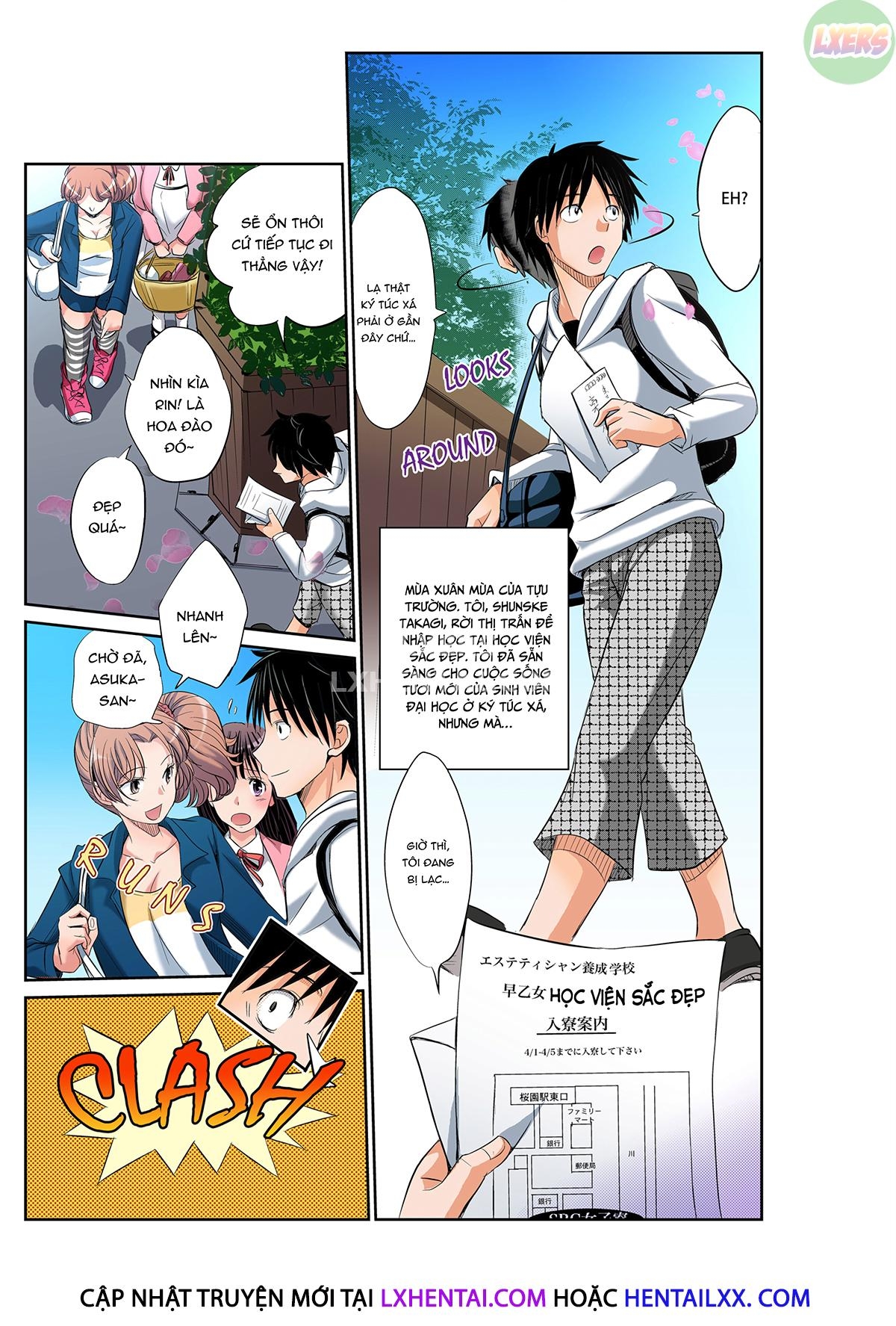 Đọc truyện hentai Học viện Sắc đẹp - Chap 1