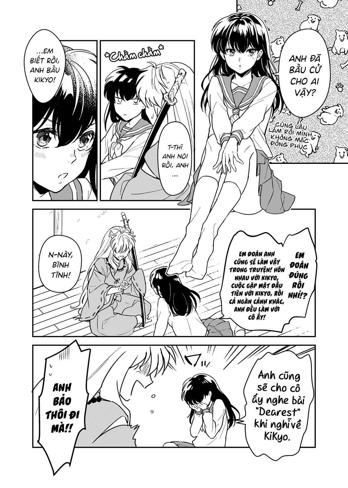 Đọc truyện hentai Tuyển tập Inuyasha - Chap 4: Cast an honest vote, please