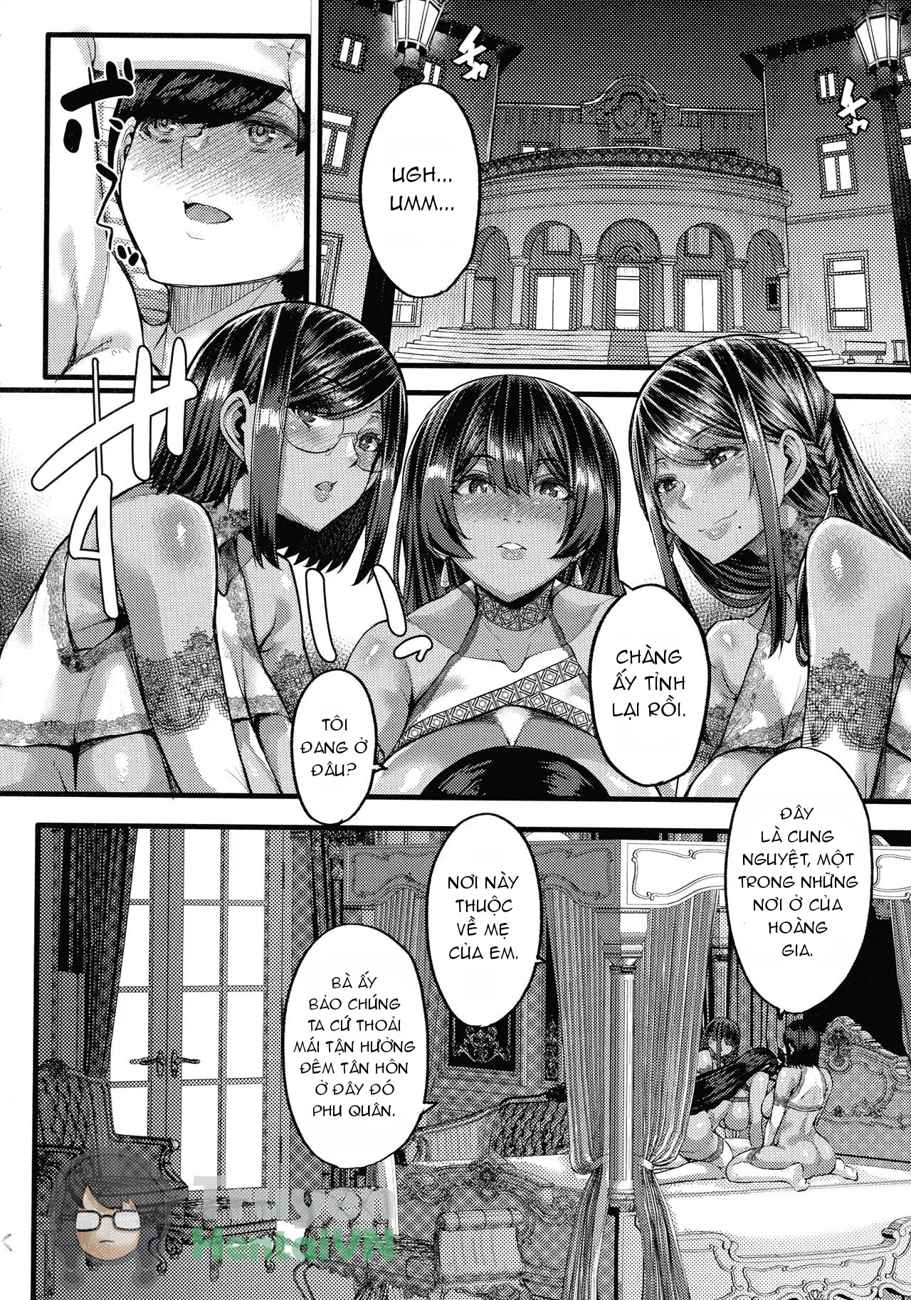 Đọc truyện hentai Kasshoku Hime to Himitsu no Keiyaku - Chap 4