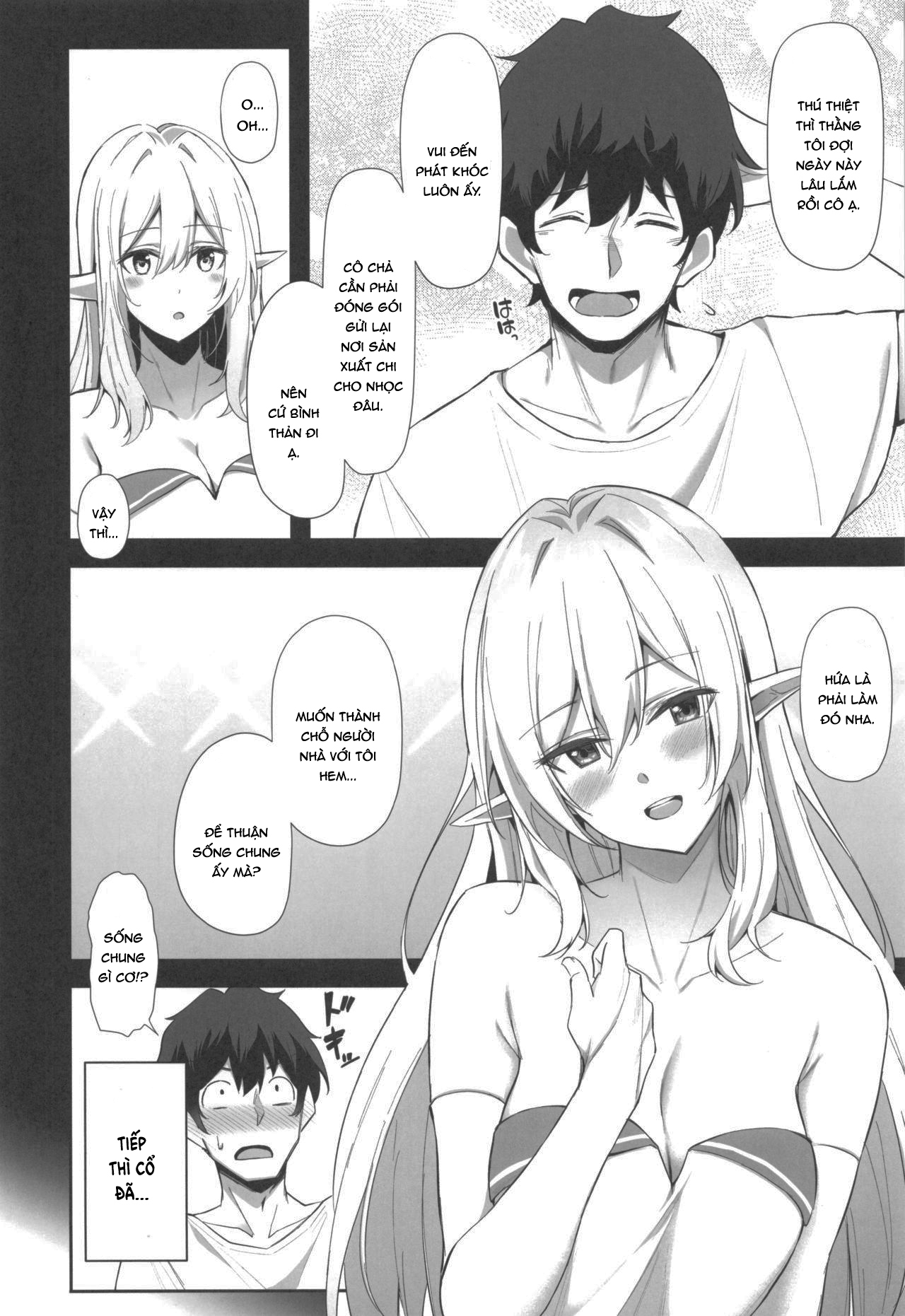 Đọc truyện hentai Isekai Shoukan - Elf na Onee-san wa Suki desu ka? - C - 1