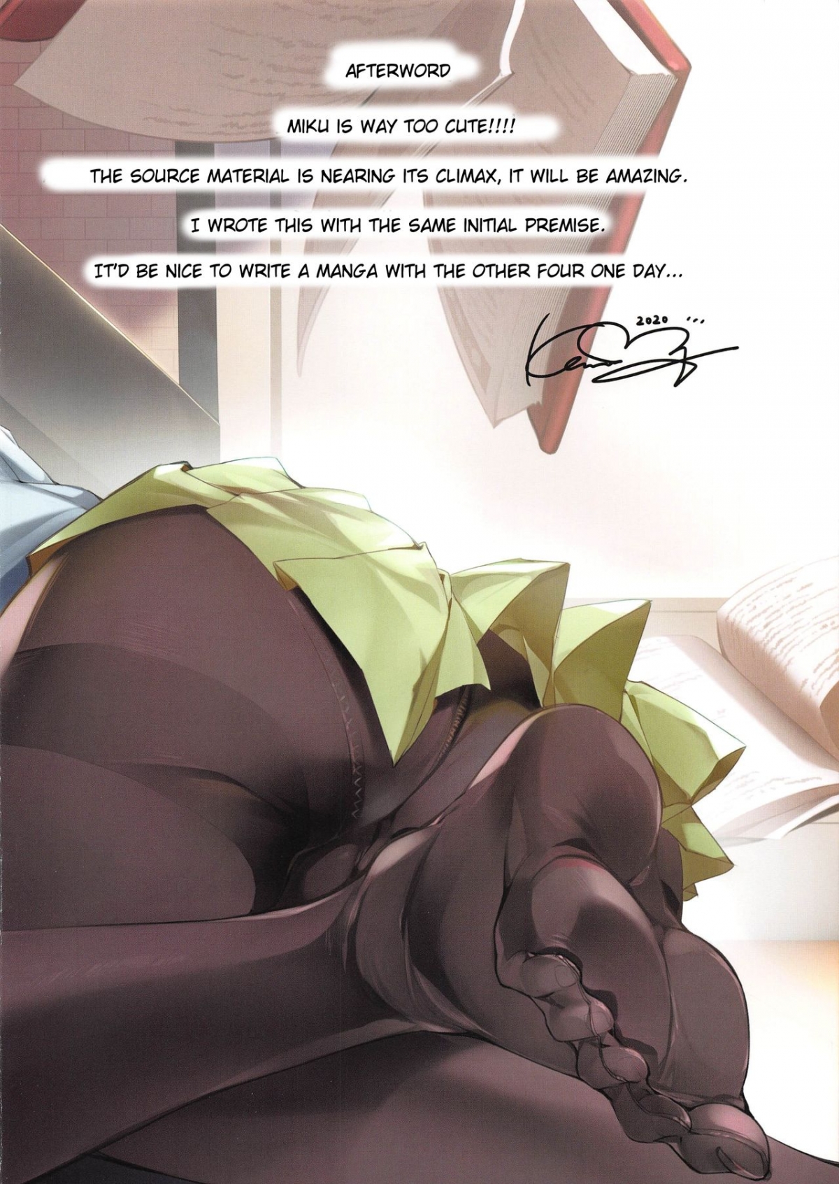 Đọc truyện hentai Miku ga Kisei Jijitsu o Tsukuru Hon - Oneshot