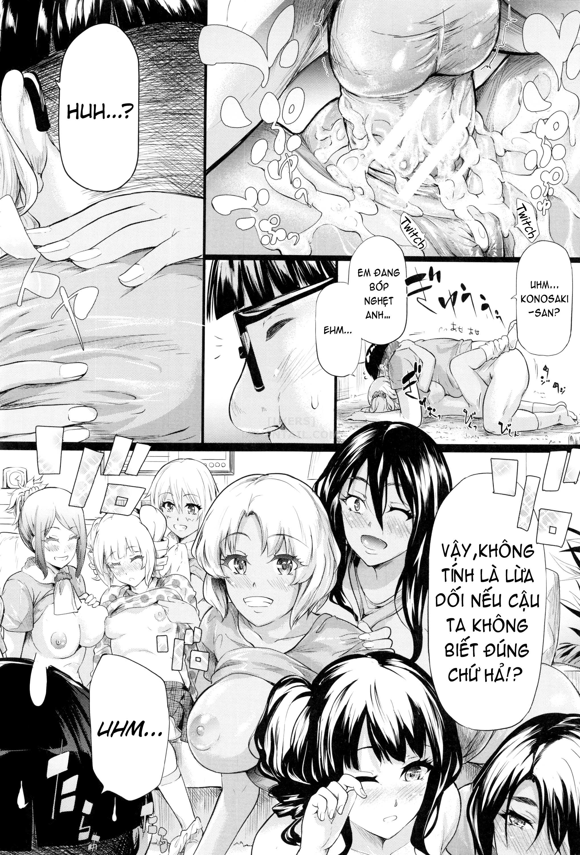 Đọc truyện hentai Gal Tomo Harem - Chap 4 - [END]