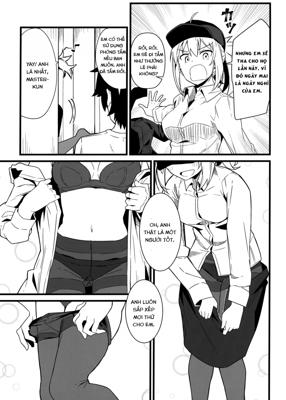 Đọc truyện hentai GIRLFriend's 16 (Fate/Grand Order) - Oneshot