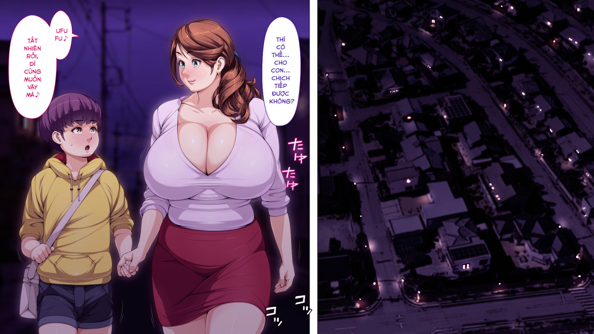 Đọc truyện hentai Oba-san to Boku no H na Obenkyou - Chap 12