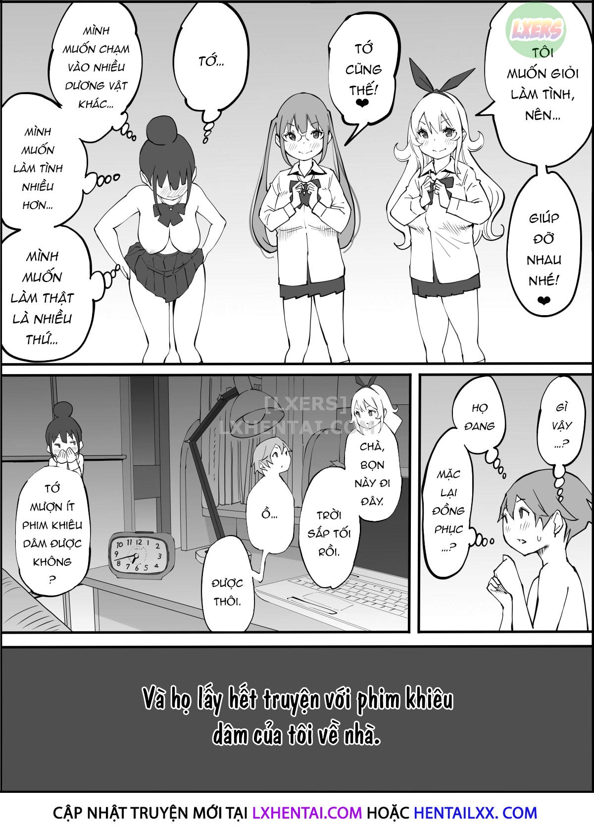 Đọc truyện hentai How I made a Harem of Sex Friends - Chap 6 - [END]