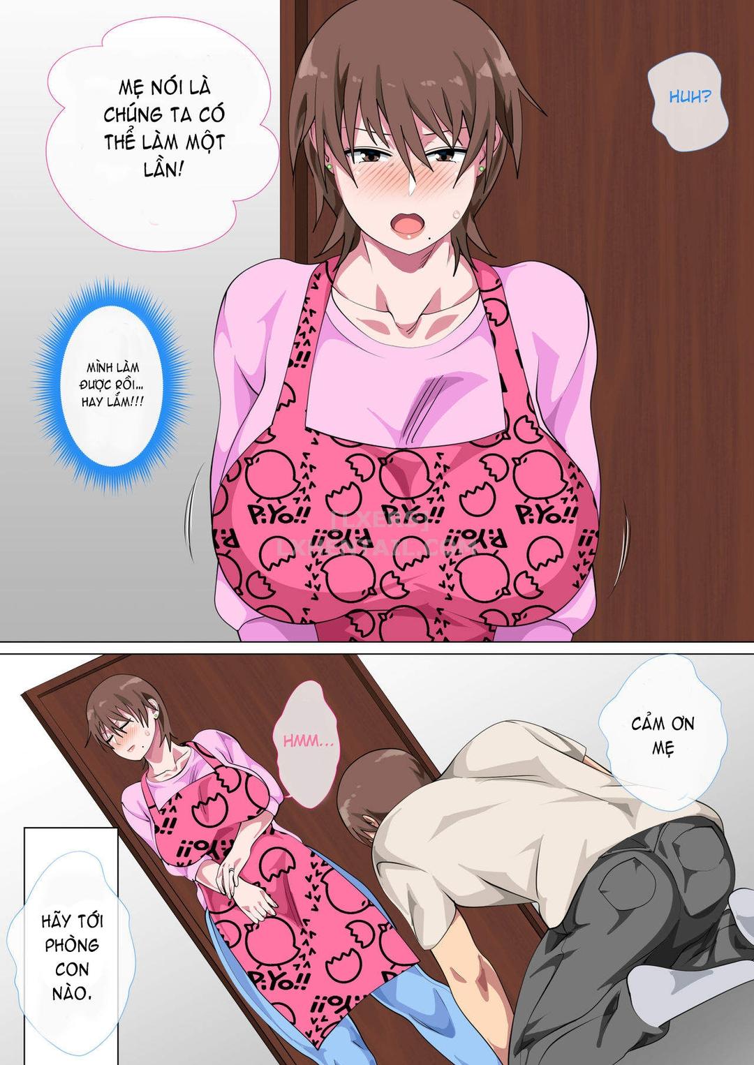 Đọc truyện hentai Musuko Ni Nando Mo Kudokarete Konmake Shita Haha - Chap 1