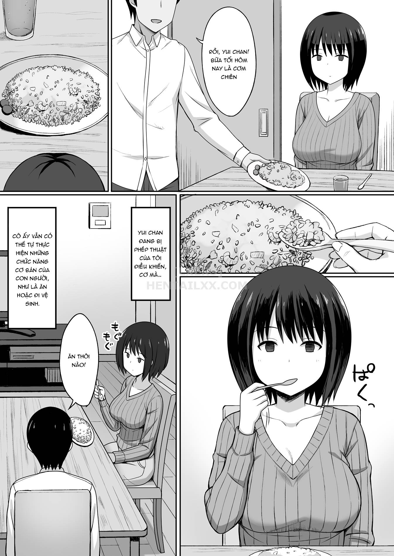 Đọc truyện hentai Fukujuu No Noroi De Classmate O Onaho-Ka Suru Hanashi - Chap 2 ~Sonogo~