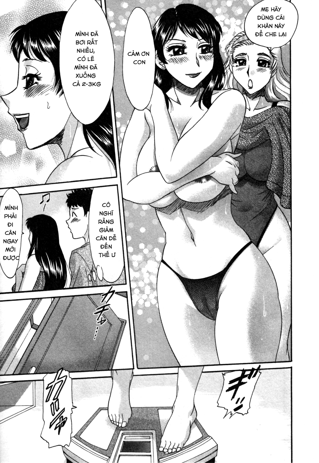 Đọc truyện hentai 2 người mẹ - Chap 16- Nắm lấy nào