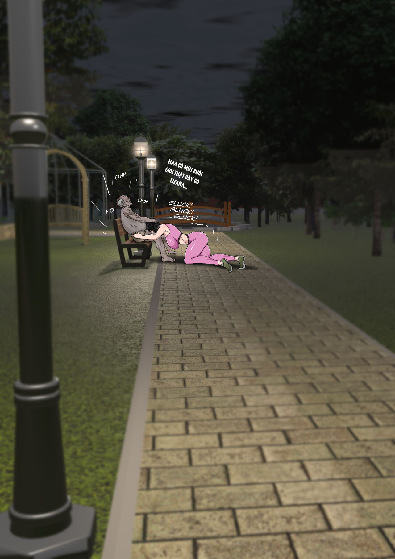 Đọc truyện hentai Tsumibukai Yokubou ~Lizana to Homeless~ 4 - Oneshot