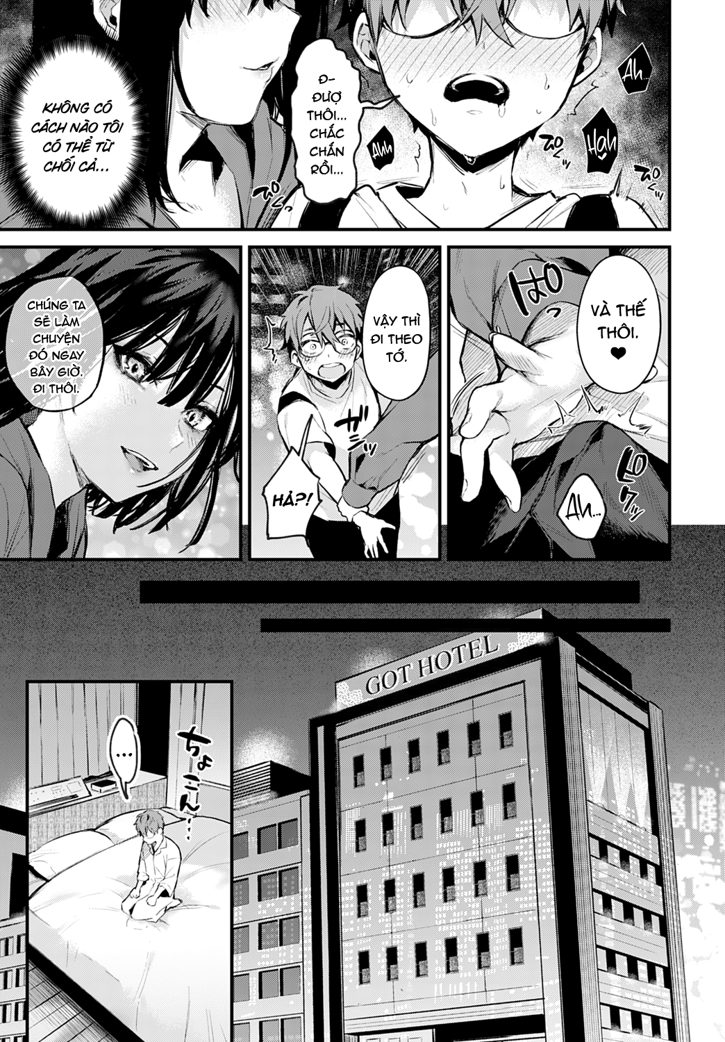 Đọc truyện hentai Boku wa Umeda-san ni Sakaraenai - Oneshot