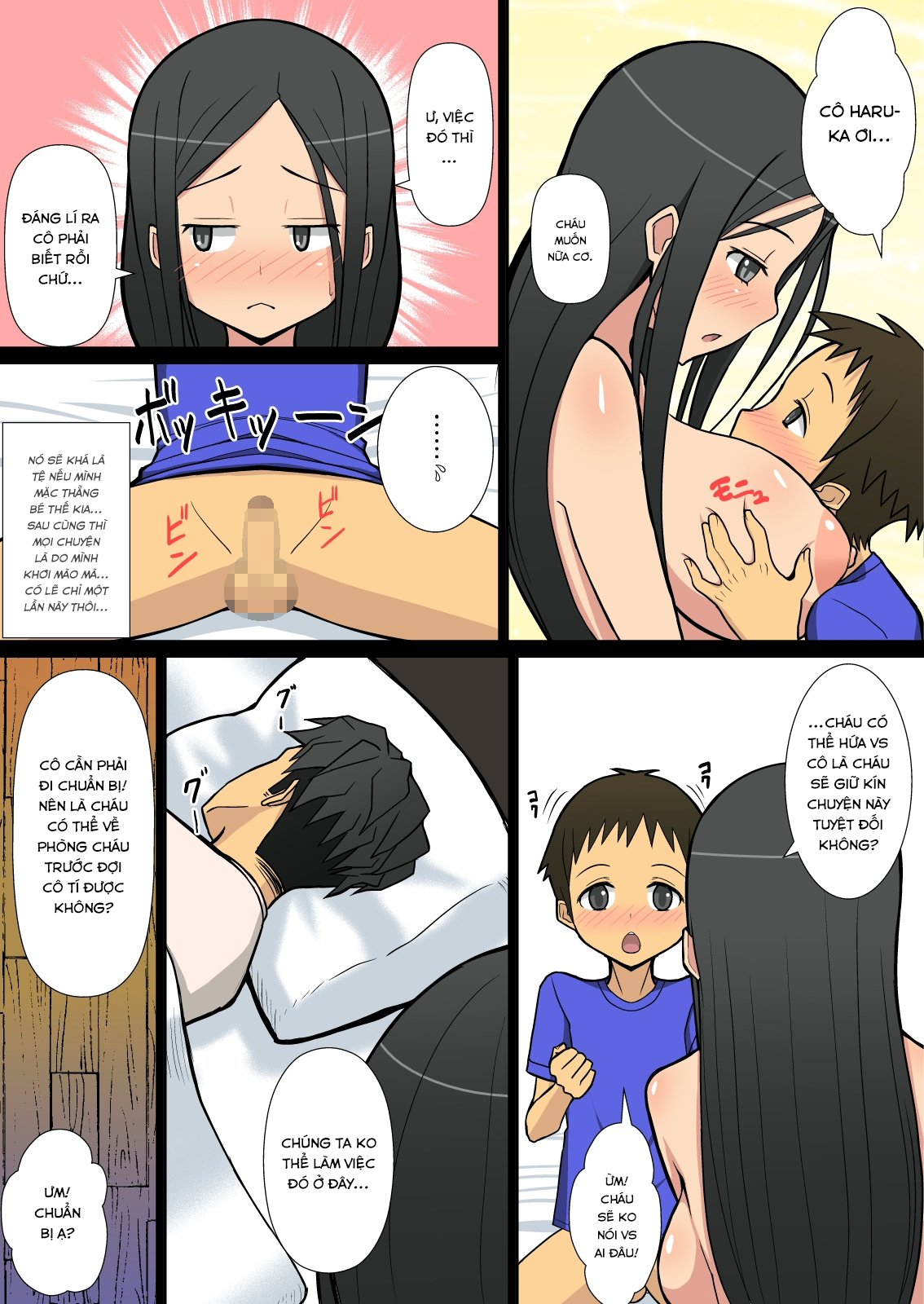 Đọc truyện hentai Noriaki-kun to Haruka-san - Oneshot