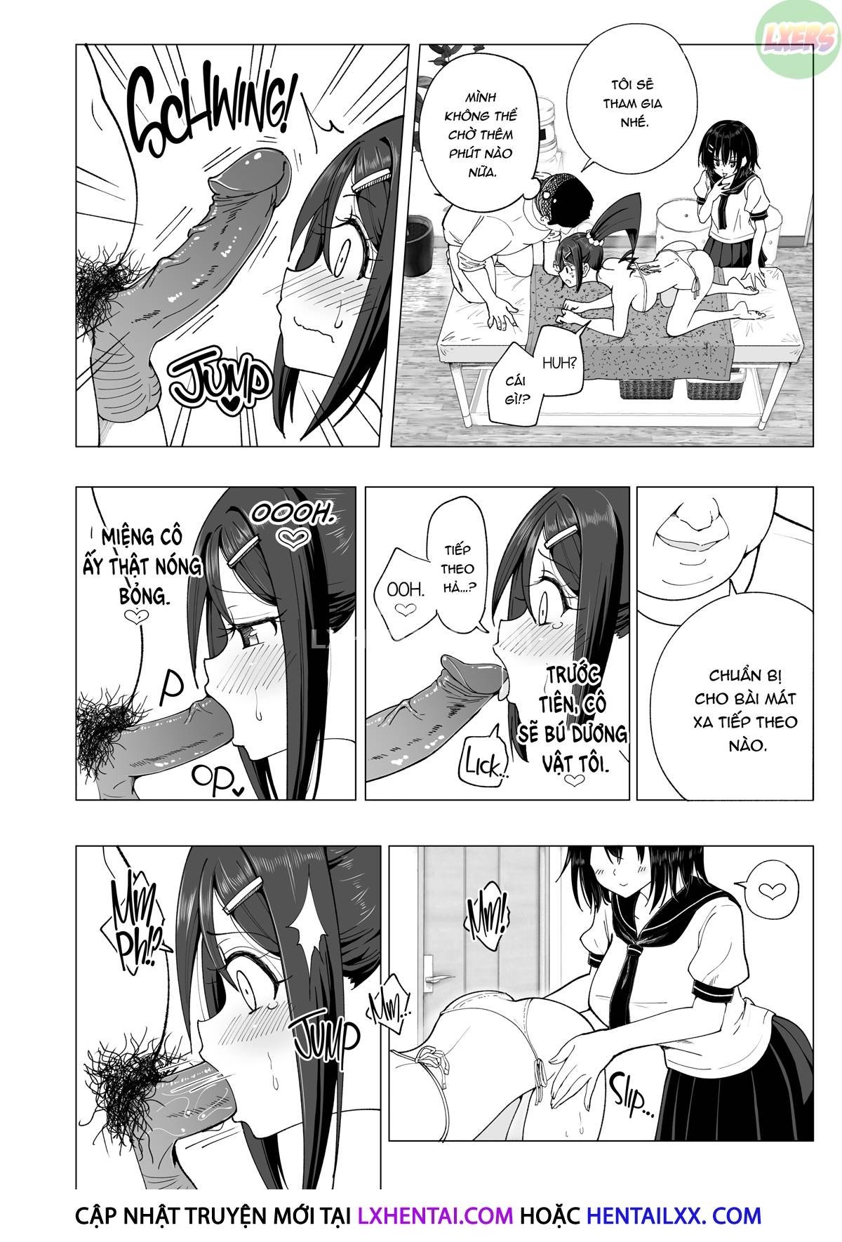 Đọc truyện hentai Cô gái bóng chuyền này đã được trải nghiệm một mát xa gợi cảm - Chap 3