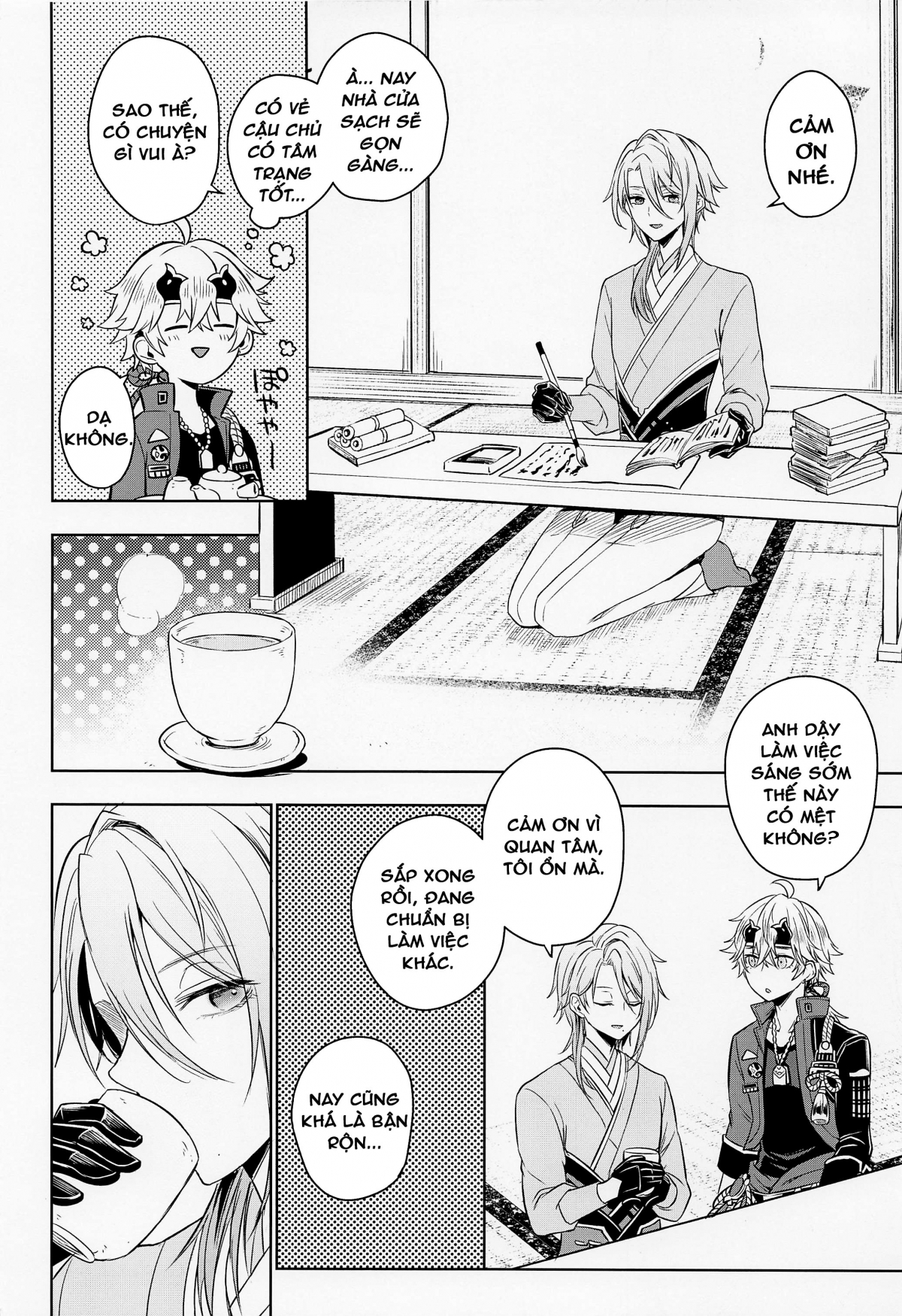 Đọc truyện hentai Hoa trà của tôi - BỐ NHỊN MÀY LÂU LẮM RỒI ĐẤY NHÁ