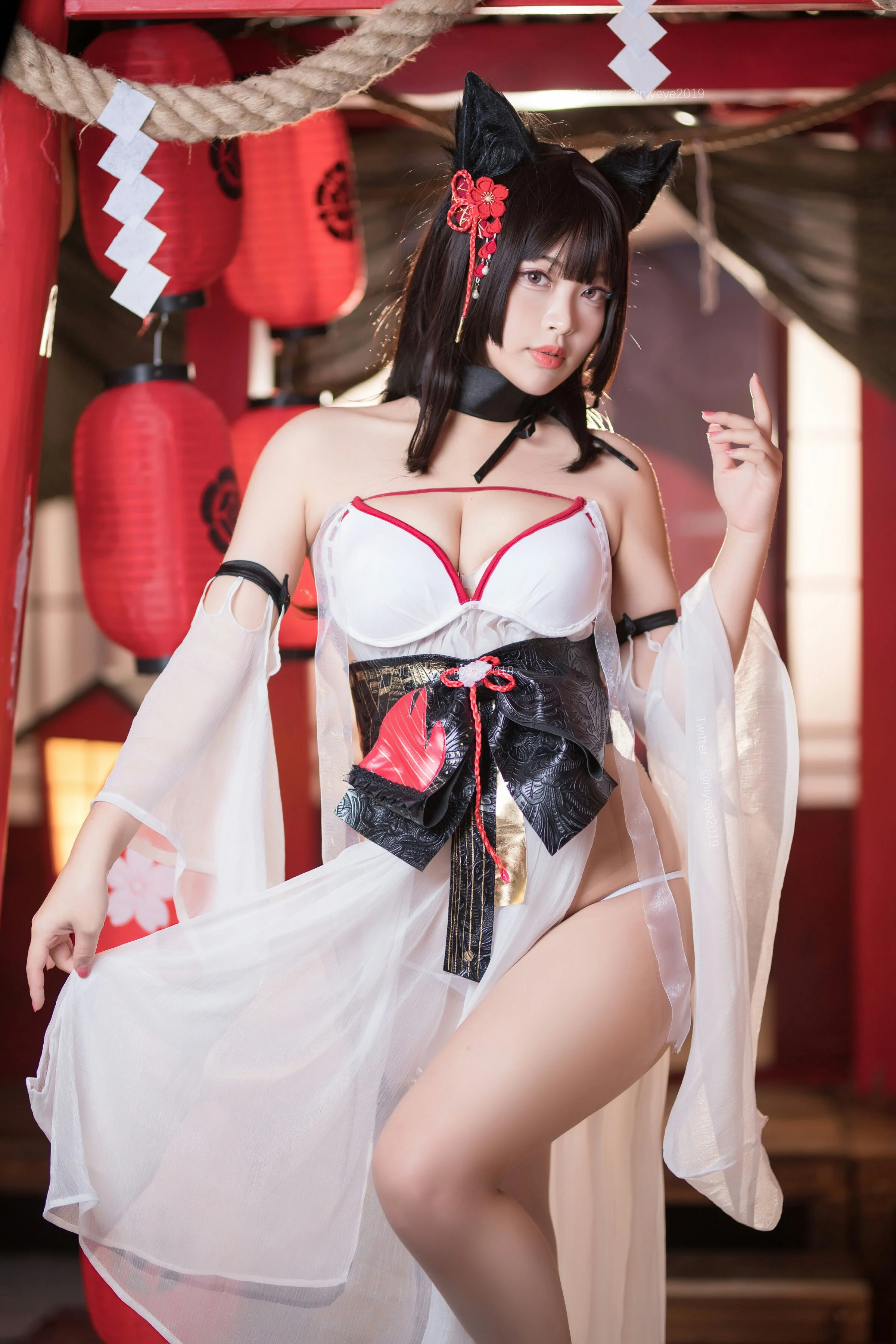 Đọc truyện hentai Tuyển tập Albums siêu phẩm Cosplay - Chap 613 - Bai Yeye - Azur Lane - Amagi