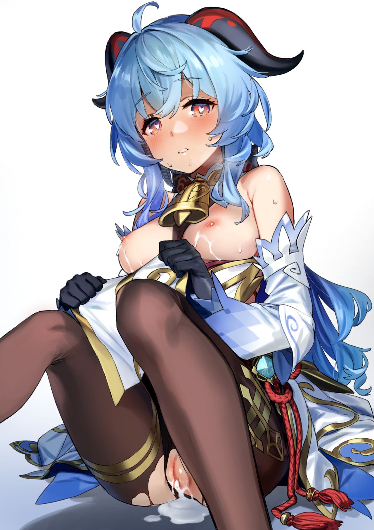 Đọc truyện hentai Kanu-chan ni Amaeru o Manga Fawning on Ganyu - Oneshot (Full màu)