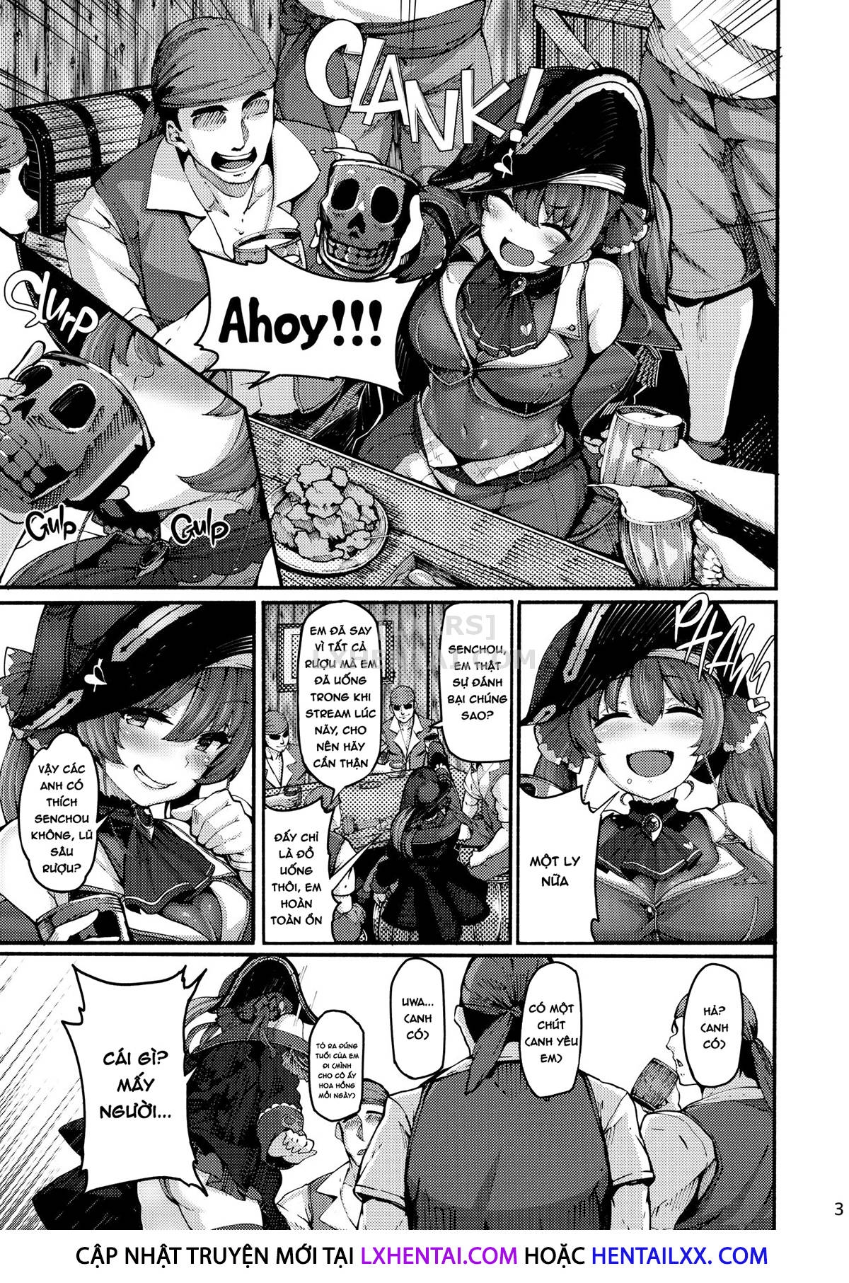 Đọc truyện hentai You Guys~! Do You Wanna Have Offline Sex With Senchou? - Oneshot