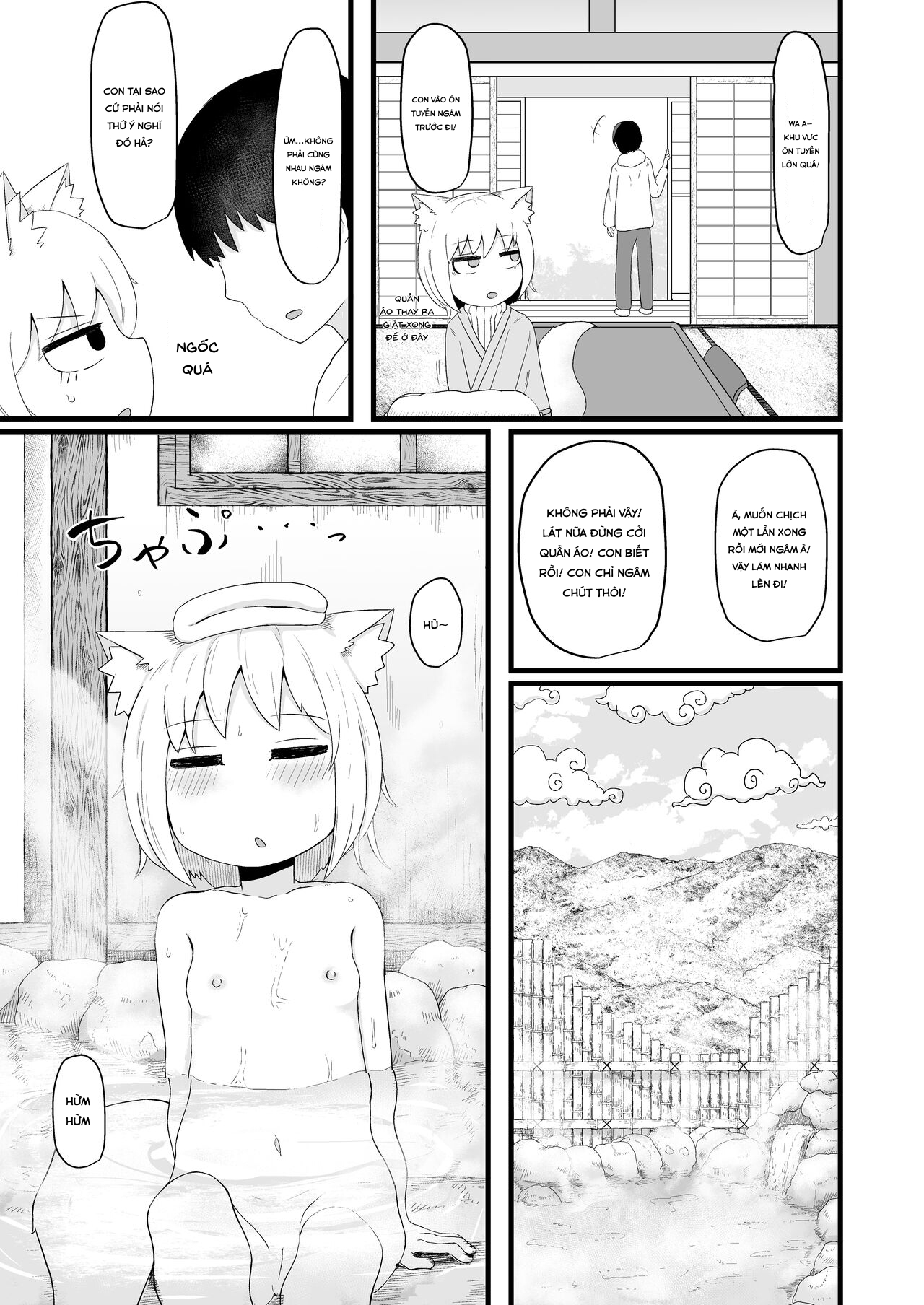 Đọc truyện hentai Loli Baba Okaa-san wa Oshi ni Yowai 5 - Oneshot.