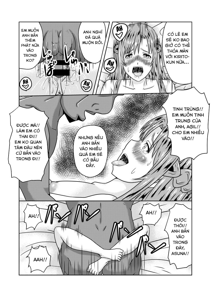 Đọc truyện hentai Asuna-san ga Agil ni Netorareru Ohanashi - Oneshot