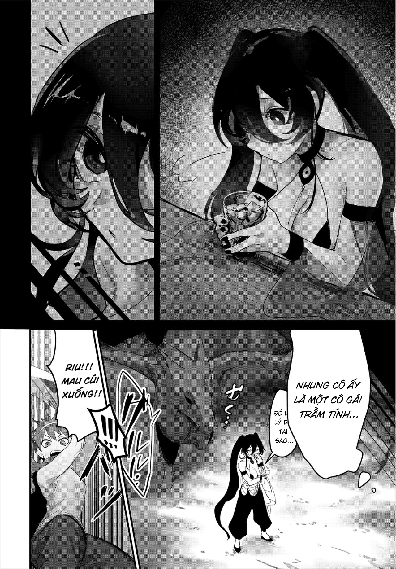 Đọc truyện hentai Đang dọn hầm ngục thì... - Oneshot