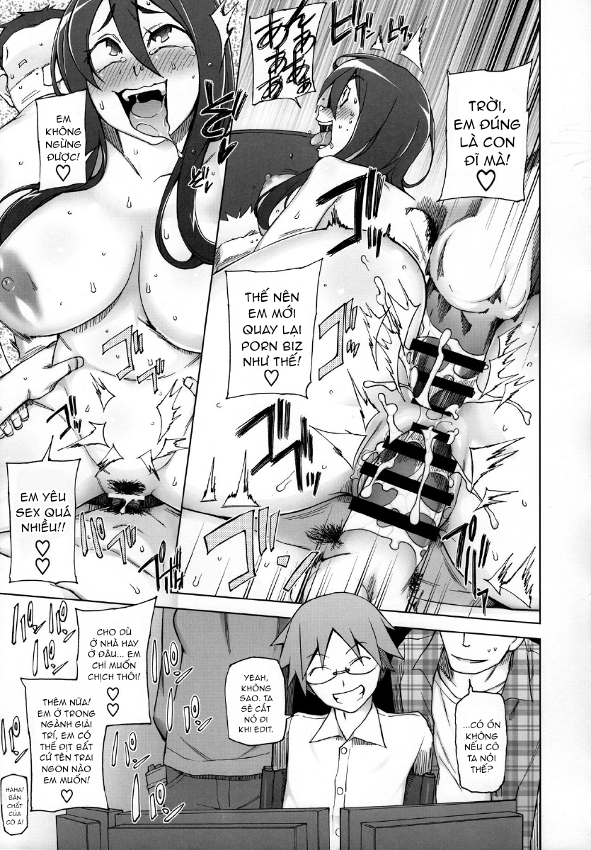 Đọc truyện hentai Kanojo Wa Chou Yuumei Geinoujin... Soshite Boku Ni Naisho De AV Joyuu Satomi-Satona Gojitsudan - Chap 1.2