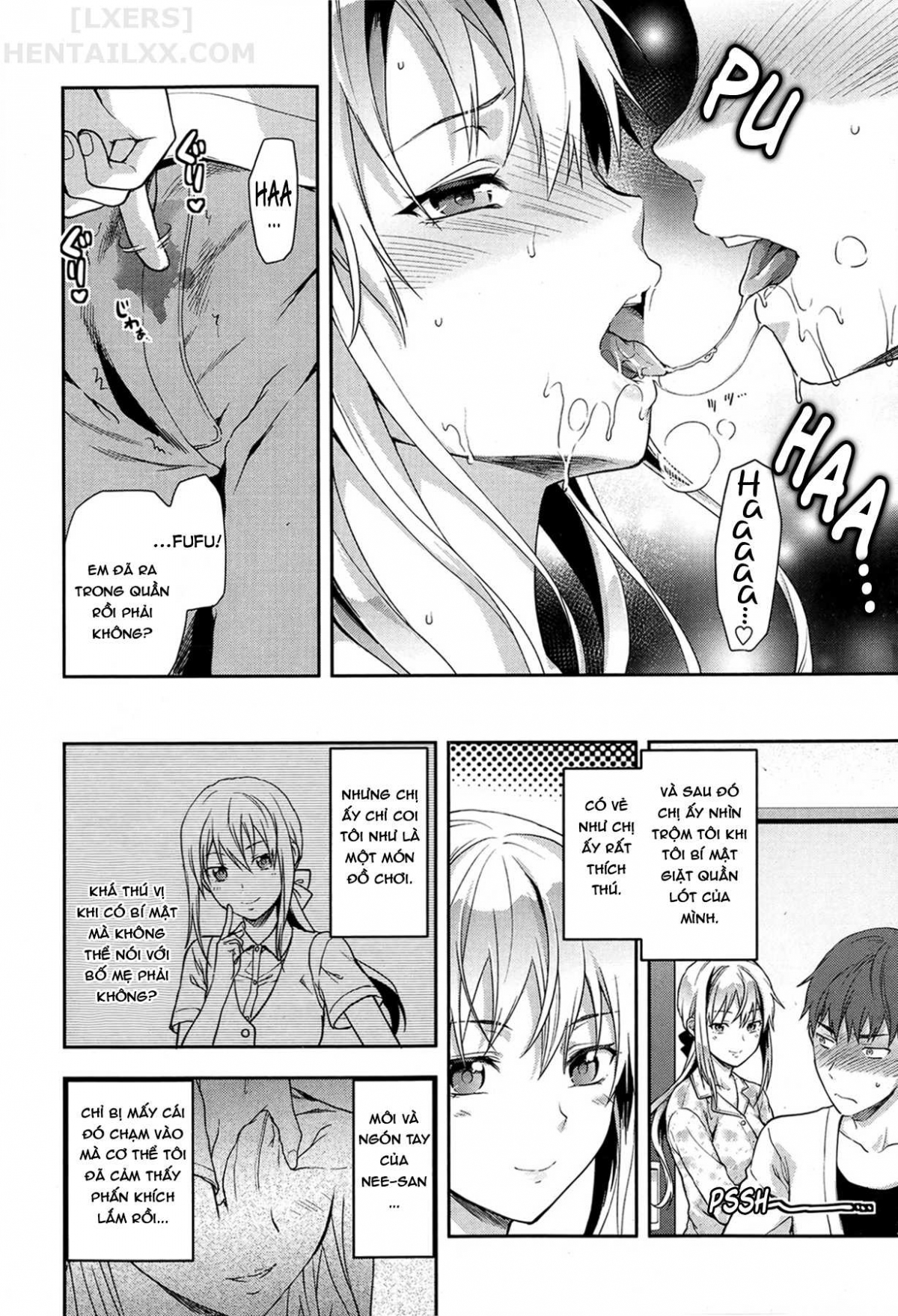 Đọc truyện hentai Ane Kyun! ~My Sweet Sweet Elder Sister~ - Chap 4 - Green Eyes