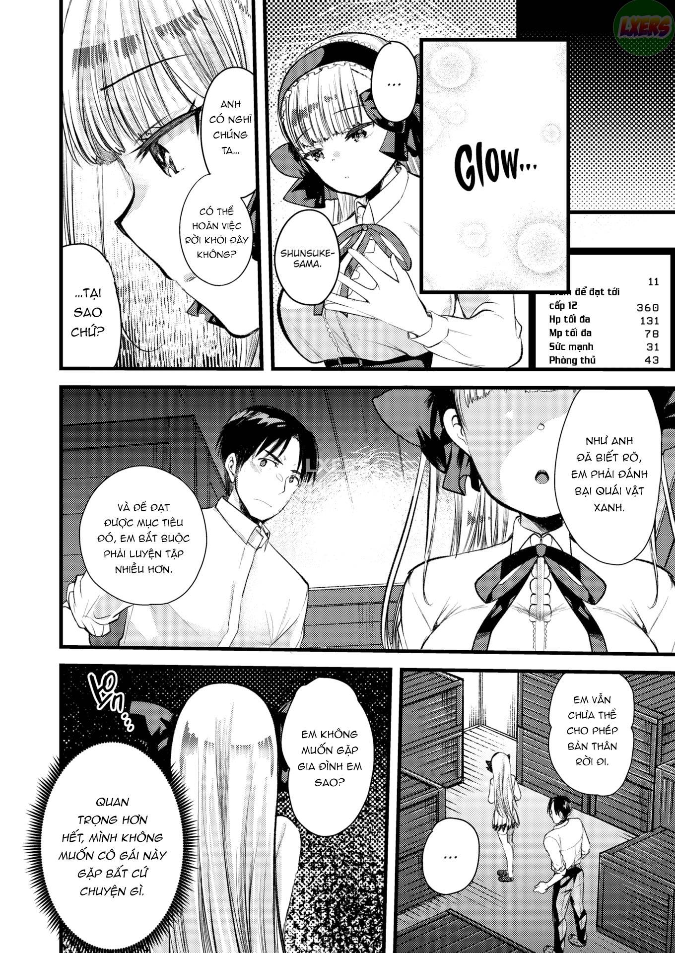 Đọc truyện hentai Cuộc sống thư thái nơi đảo hoang cùng cô Kỵ sĩ công chúa Level 1 - Chap 9