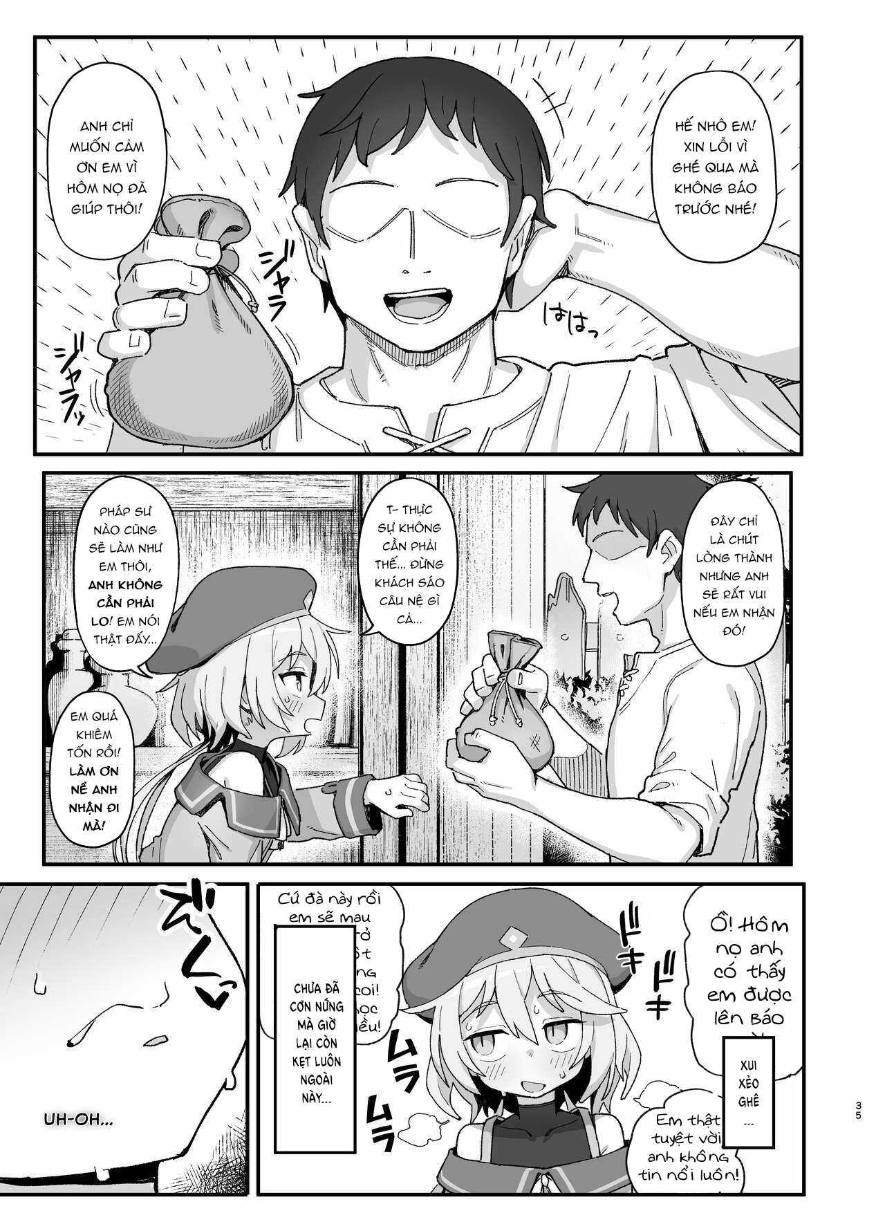 Đọc truyện hentai Em pháp sư bị ếm bùa lứng - Phần đầu