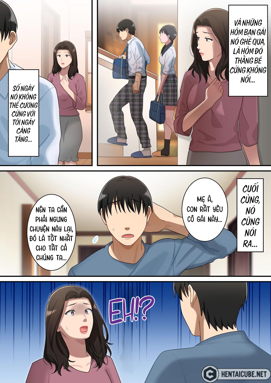 Đọc truyện hentai Mẹ muốn độc chiếm con trai - Chap 3 - [END]