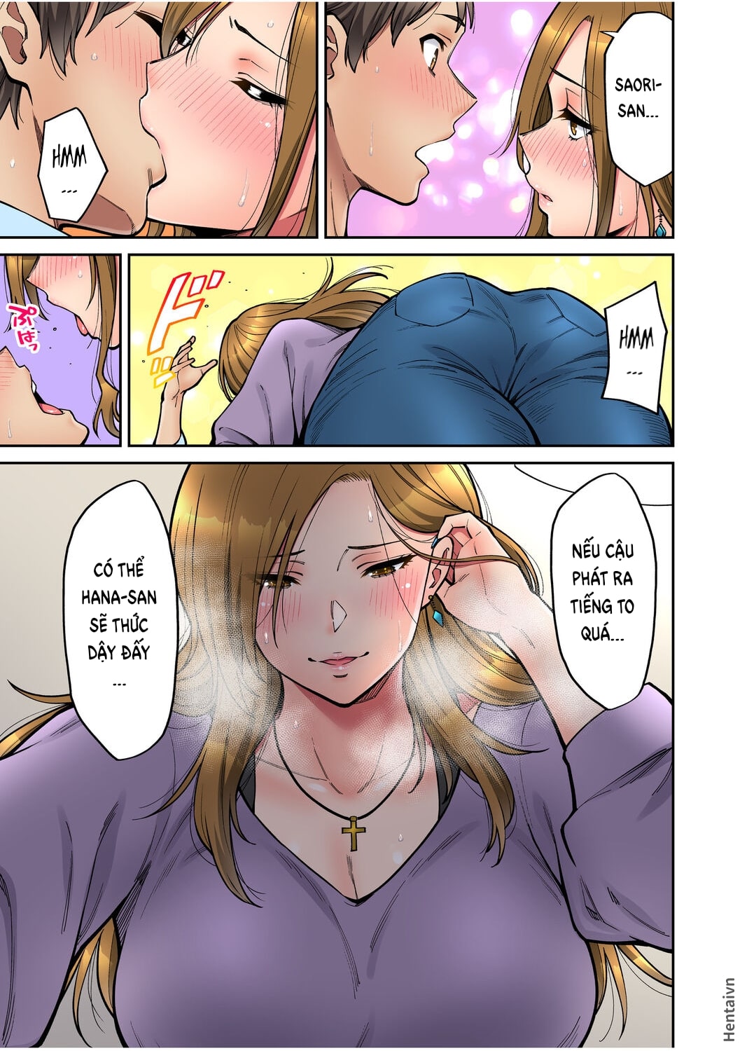 Đọc truyện hentai Làm tình với vị sếp say xỉn mà tôi ngưỡng mộ! - Chap 2: Làm tình ngoài ban công