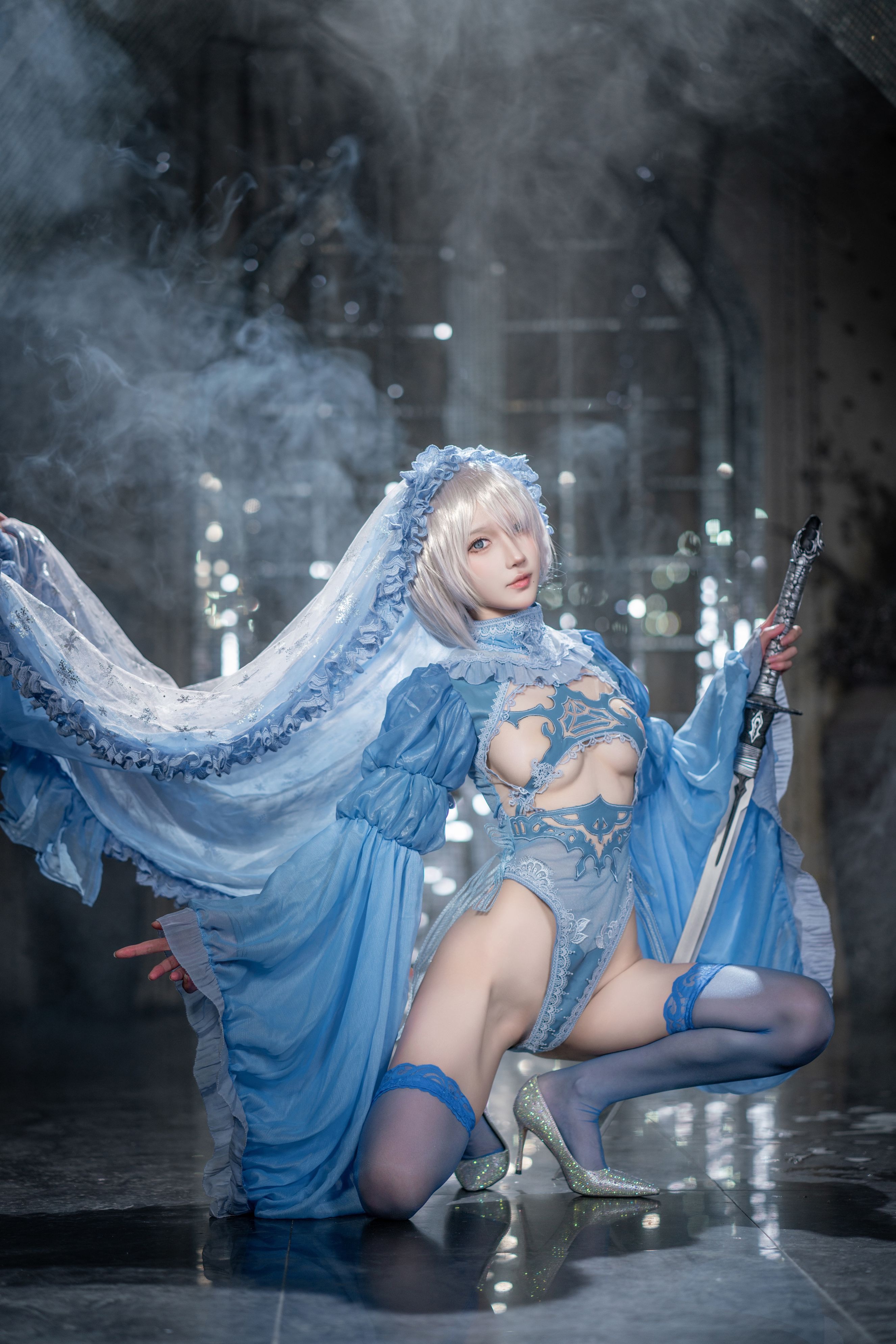 Đọc truyện hentai Tuyển tập Albums siêu phẩm Cosplay - Chap 11 - Abao-ice and snow