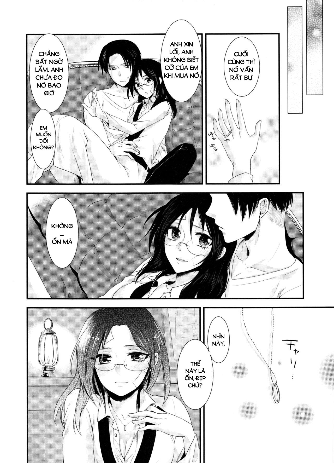Đọc truyện hentai Kiss me once again (Shingeki no Kyojin) - Chap 5