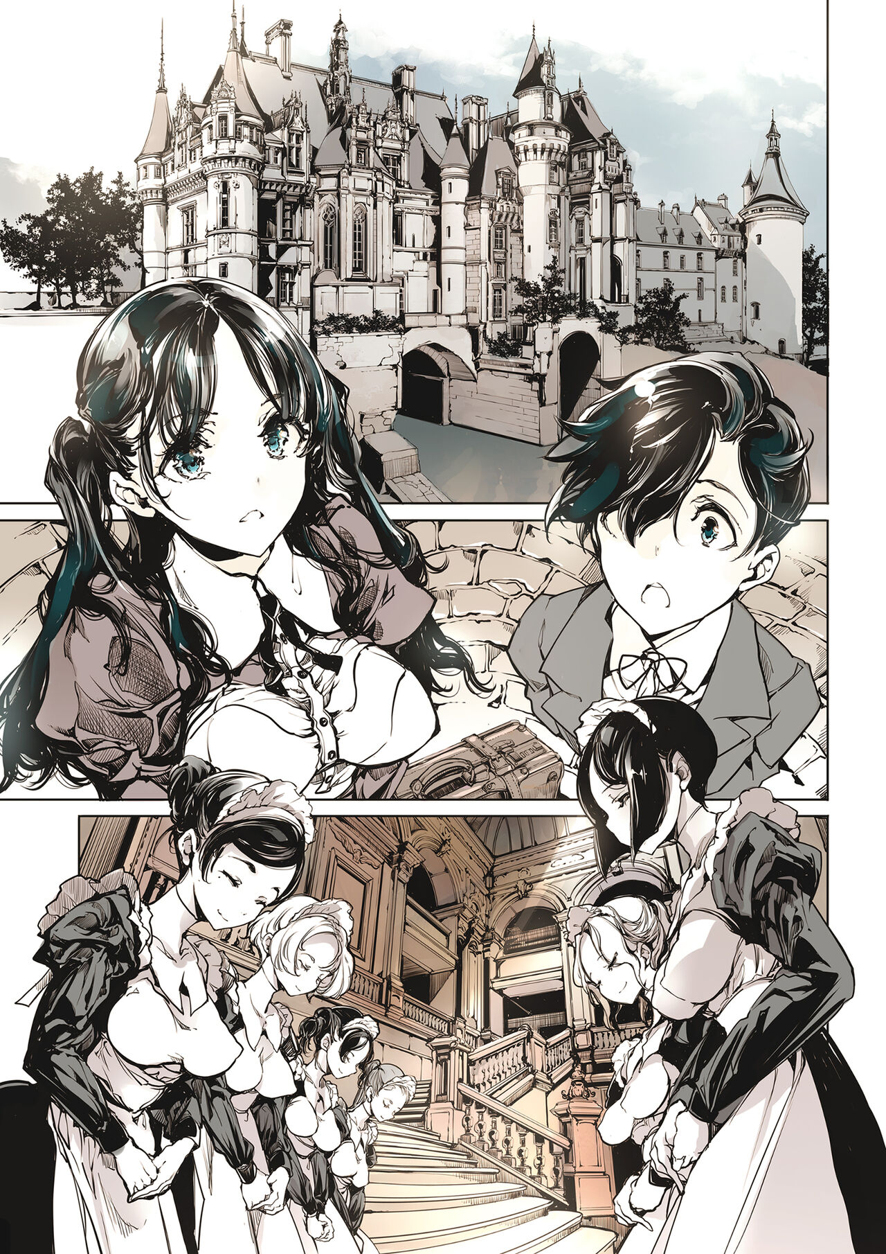 Đọc truyện hentai Dinh thự hầu gái Beatrice - Nửa đầu