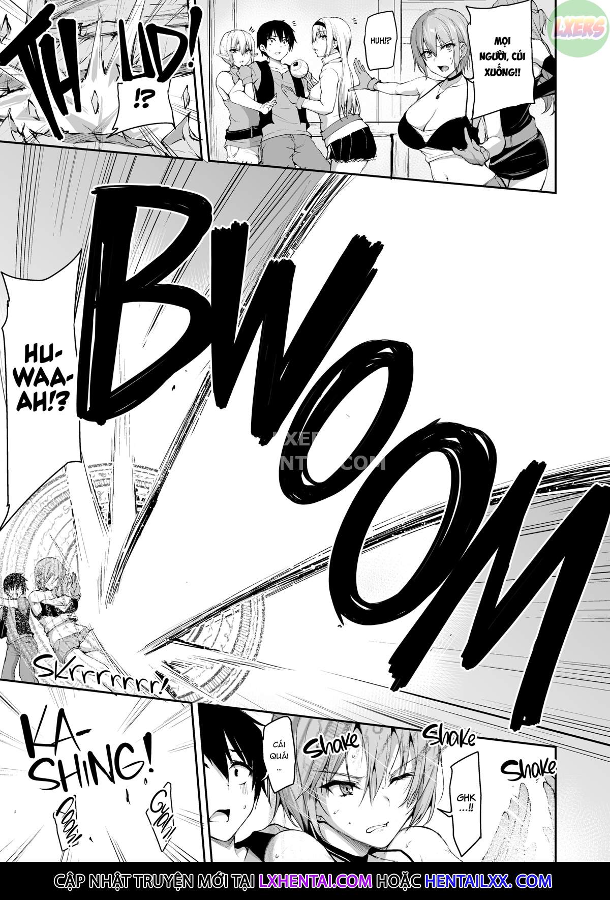 Đọc truyện hentai Tales of a Harem in Another World - Chap 7 - Clash! The Vampire Girl Vs. The Haughty Princess