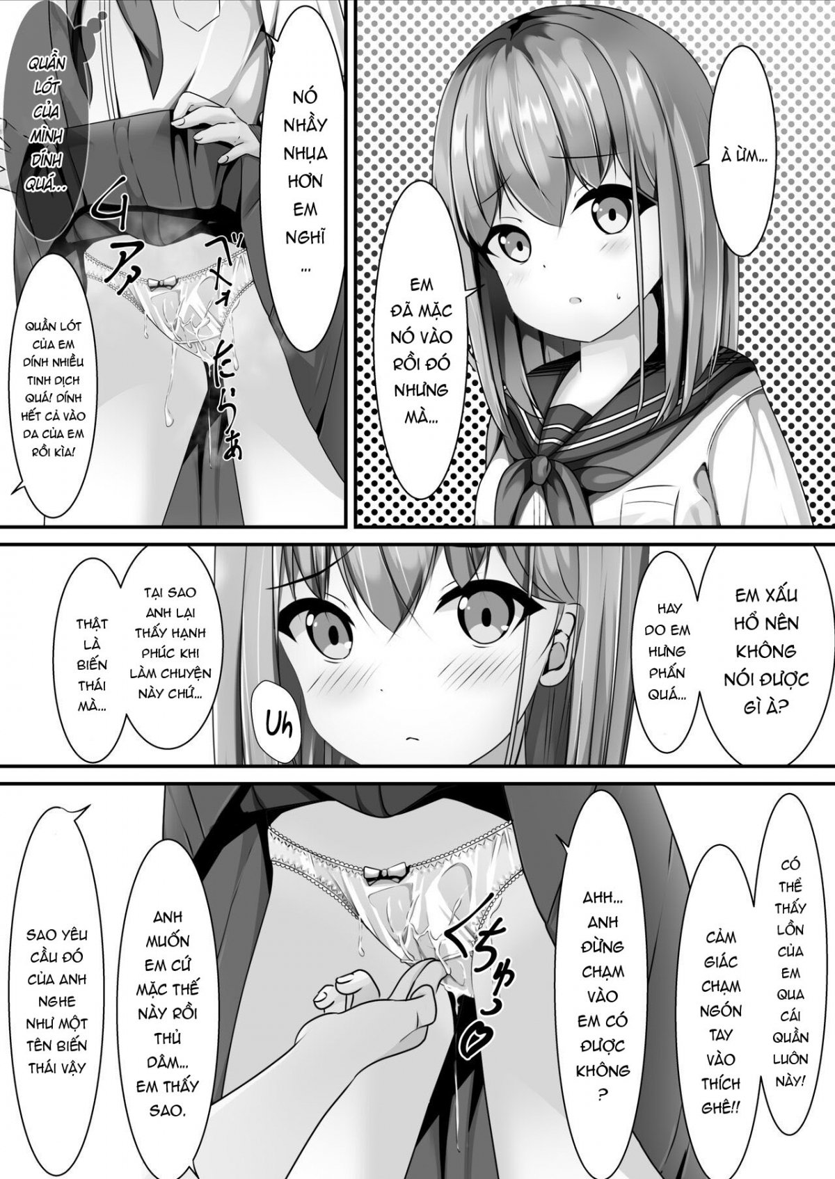 Đọc truyện hentai Cô ấy có thể xuất tinh ra khắp bộ đồng phục của mình - Oneshot