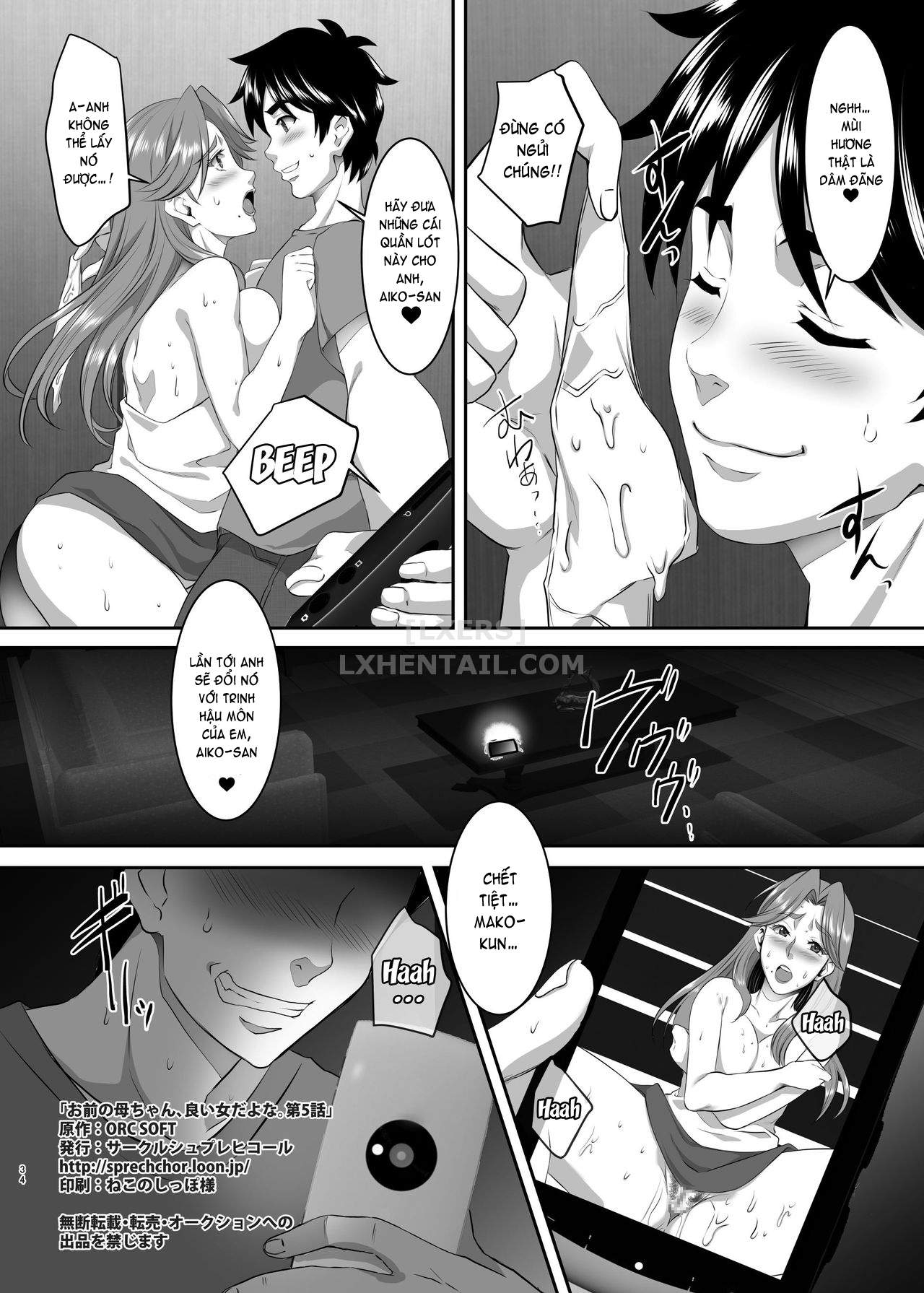 Đọc truyện hentai Omae No Kaa-Chan, Ii Onna Da Yo Na. - Chap 5