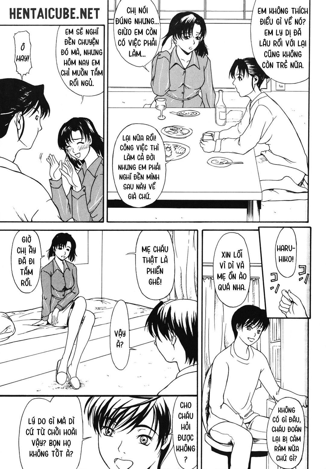 Đọc truyện hentai Mẹ và dì Bộ đôi biến thái - Chap 1