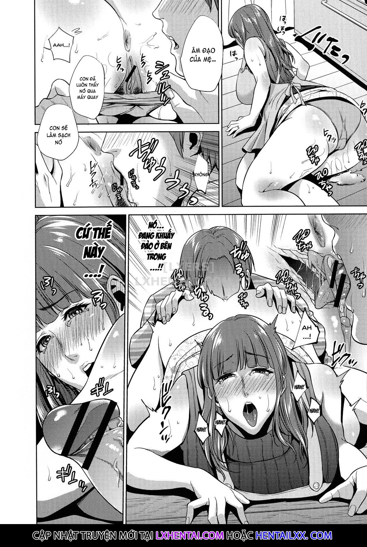 Đọc truyện hentai The Day I Connected With Mom - Chap 6