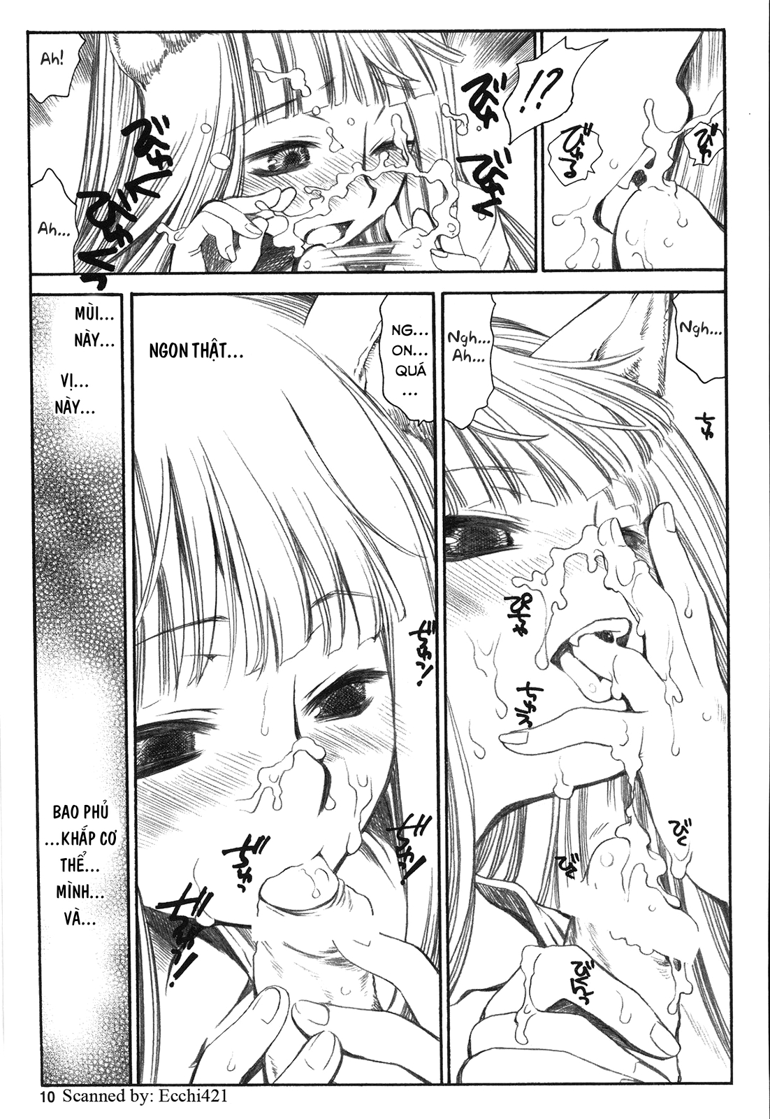 Đọc truyện hentai Shiawase o Ushinau Naraba Kinyoku Nado Gu no Kocchou (Sói và gia vị) - Oneshot