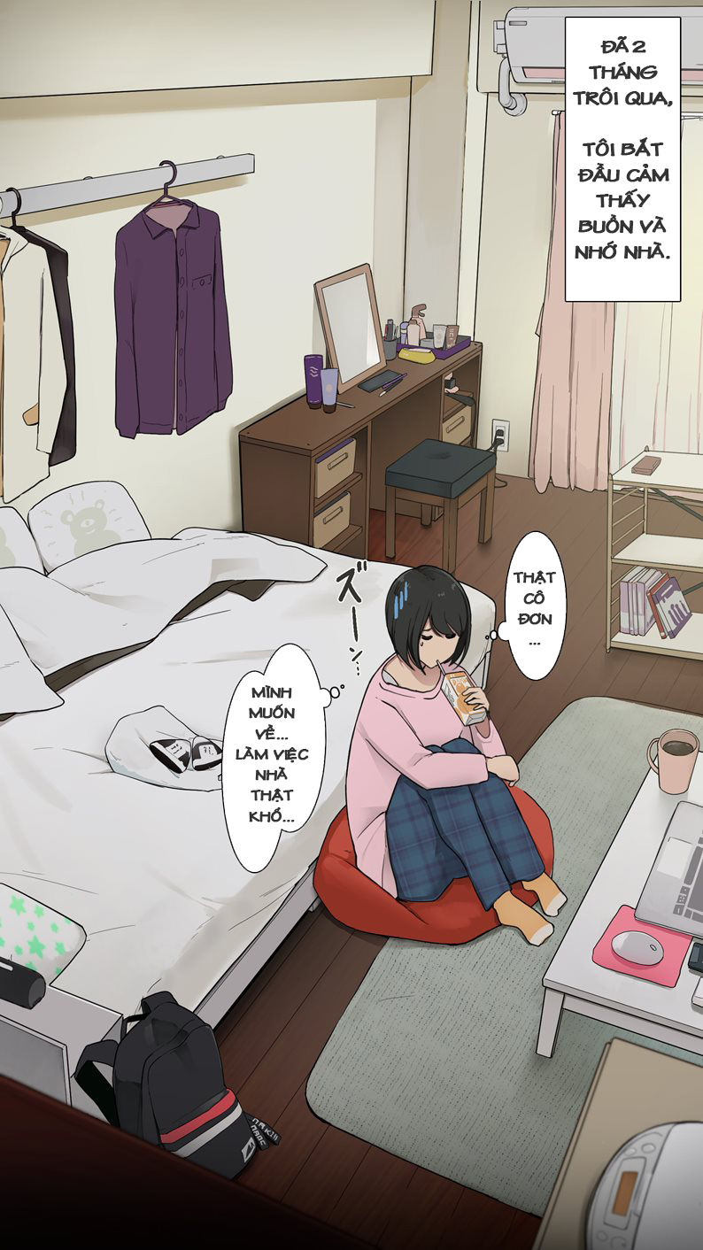 Đọc truyện hentai Toaru Joshidaisei No Ichiban Taida Datta Hi - Oneshot