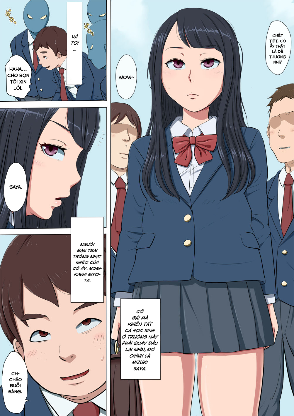 Đọc truyện hentai NETORI nhỏ bạn gái của thằng học sinh béo ú - Chap 1: Con mồi ngon