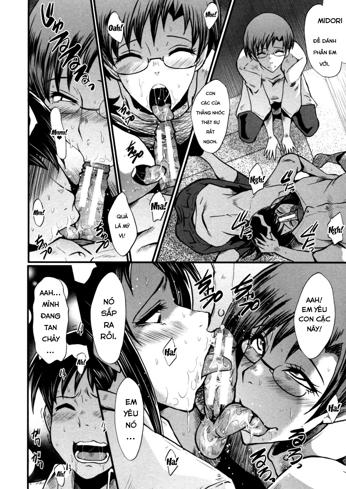 Đọc truyện hentai Haha Wa Buzama Ni Koshi O Furu ~Gogo No Seibo-Tachi~ - Chap 5