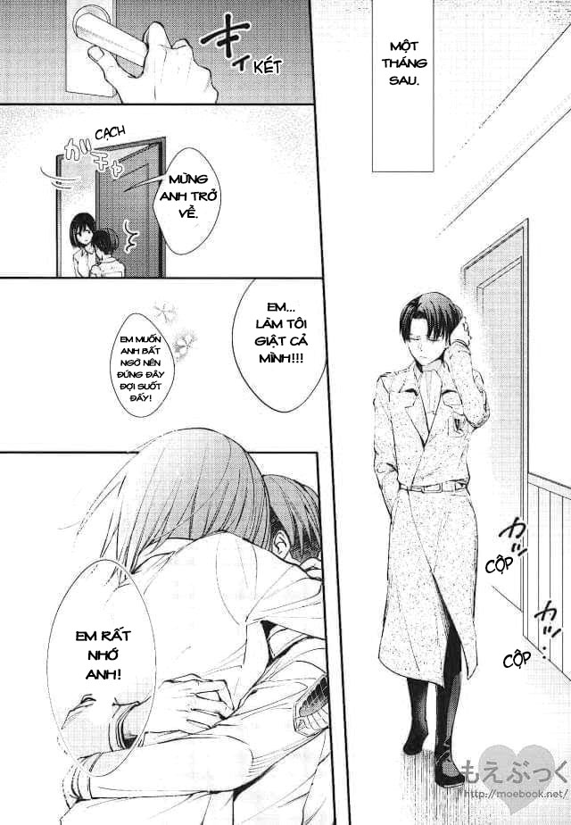 Đọc truyện hentai Chẳng thể đợi chờ (Shingeki no Kyojin) - Oneshot