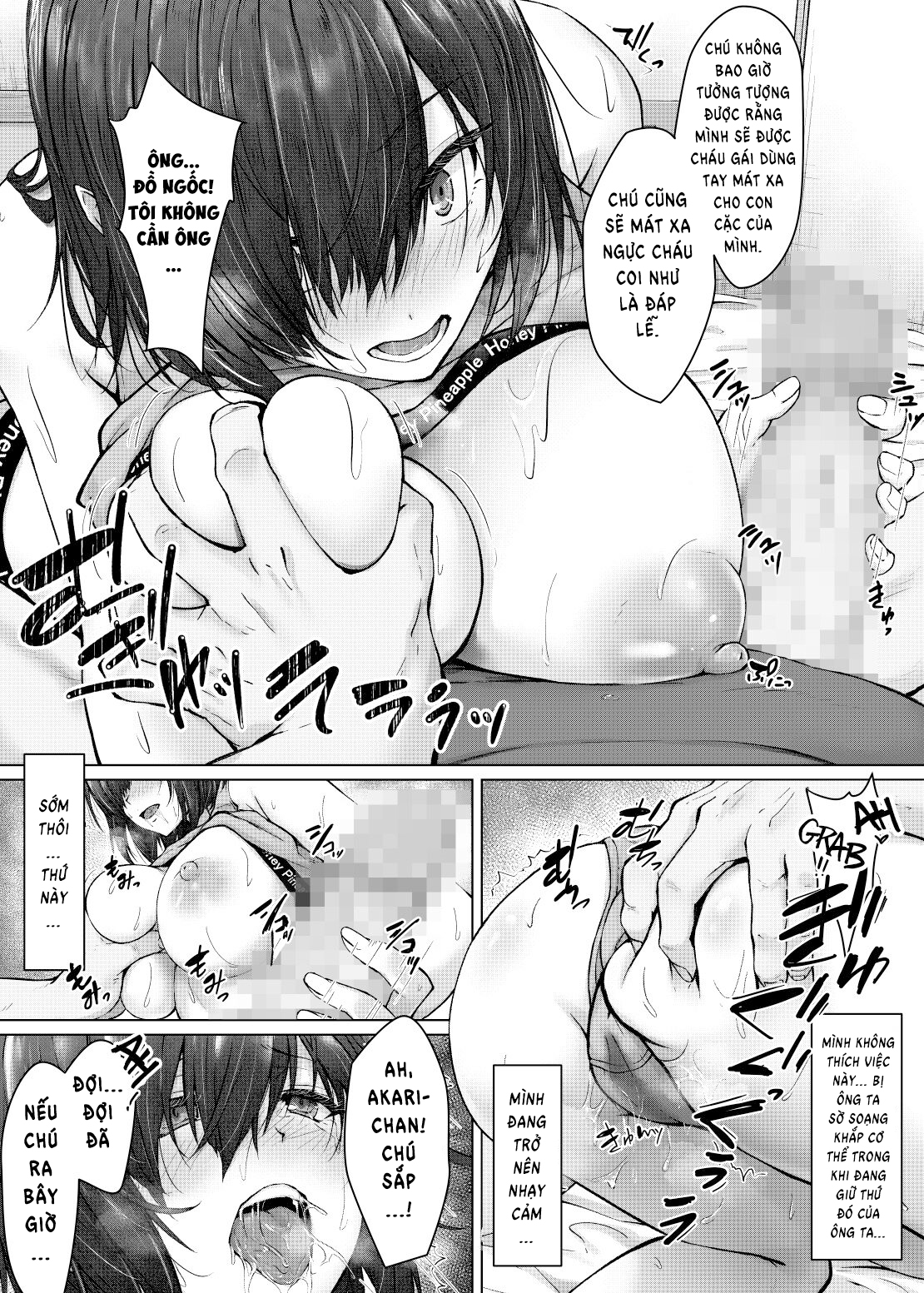 Đọc truyện hentai Cháu gái với bộ ngực khủng không thể ra khi làm tình với bạn trai của mình sa ngã - Oneshot