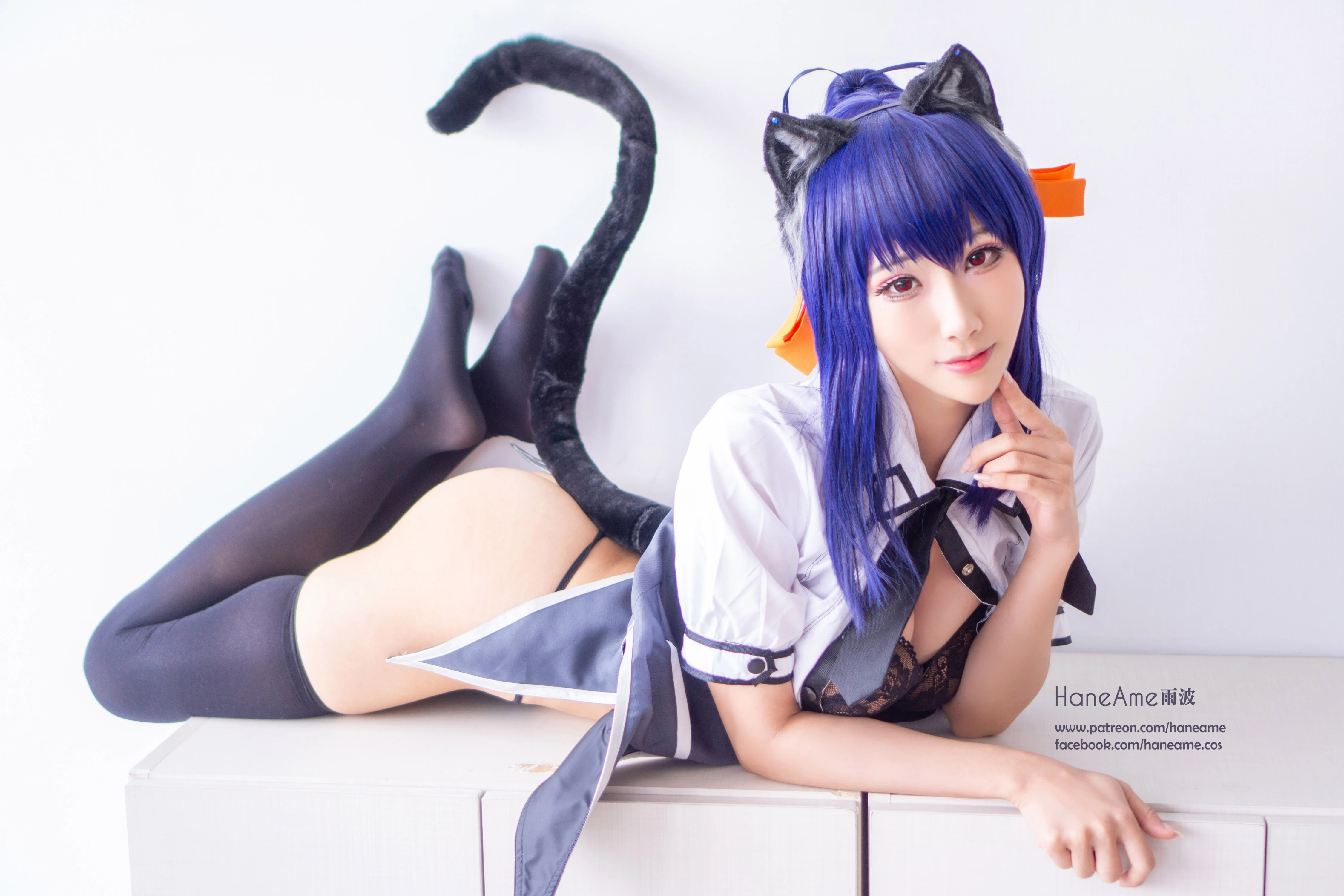 Đọc truyện hentai Tuyển tập Albums siêu phẩm Cosplay - Chap 1095 - Hana Bunny & Hane Ame - DXD Rias+Akeno