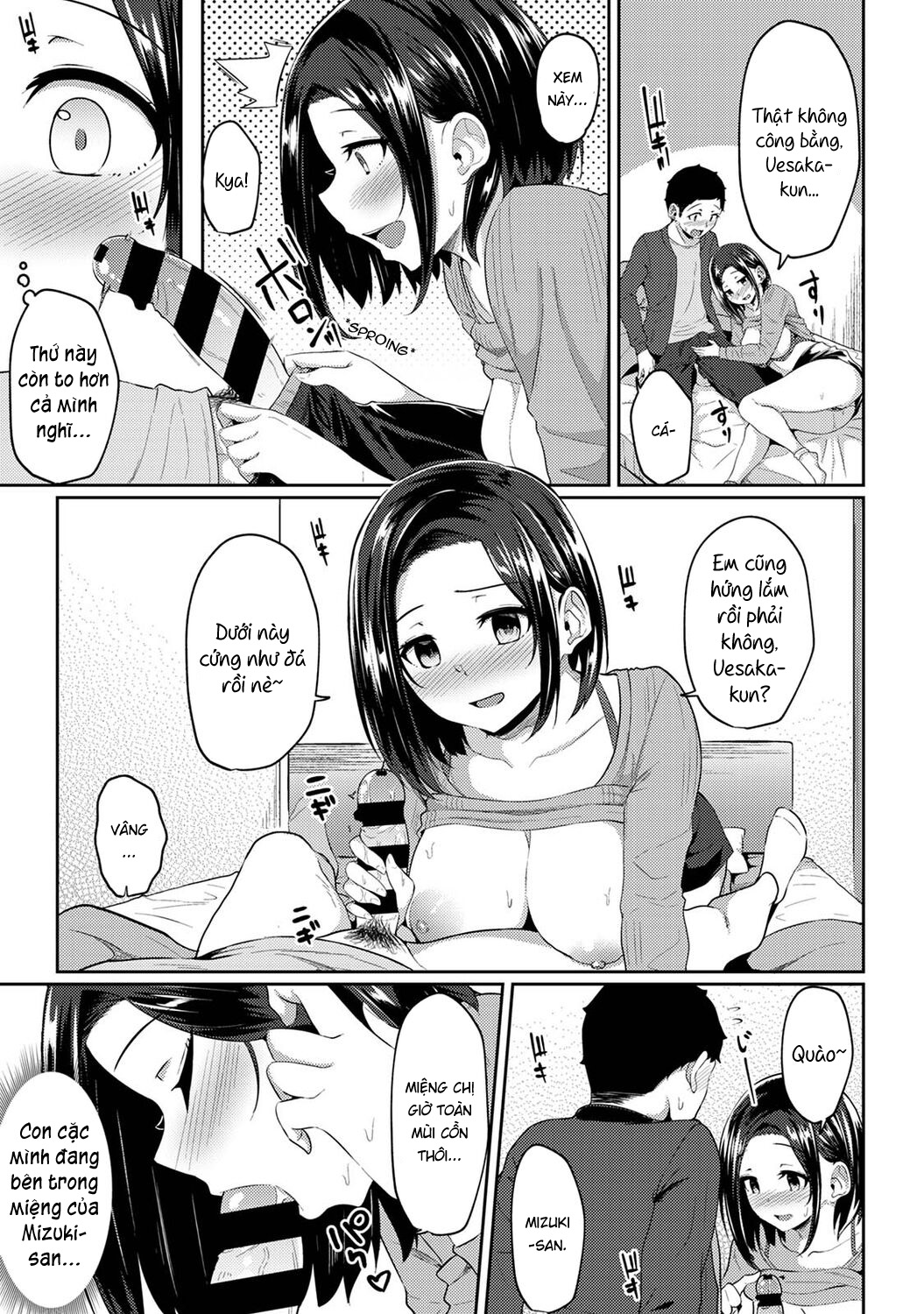 Đọc truyện hentai Tôi cố chịch em gái khi thấy ẻm mặc tạp dề khỏa thân... - Chap 5