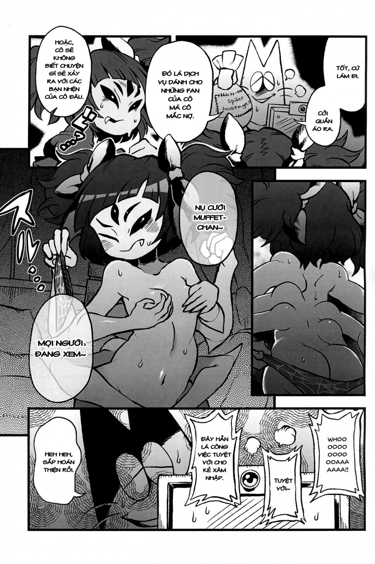 Đọc truyện hentai Midnight Muffet Live (Undertale) - Oneshot