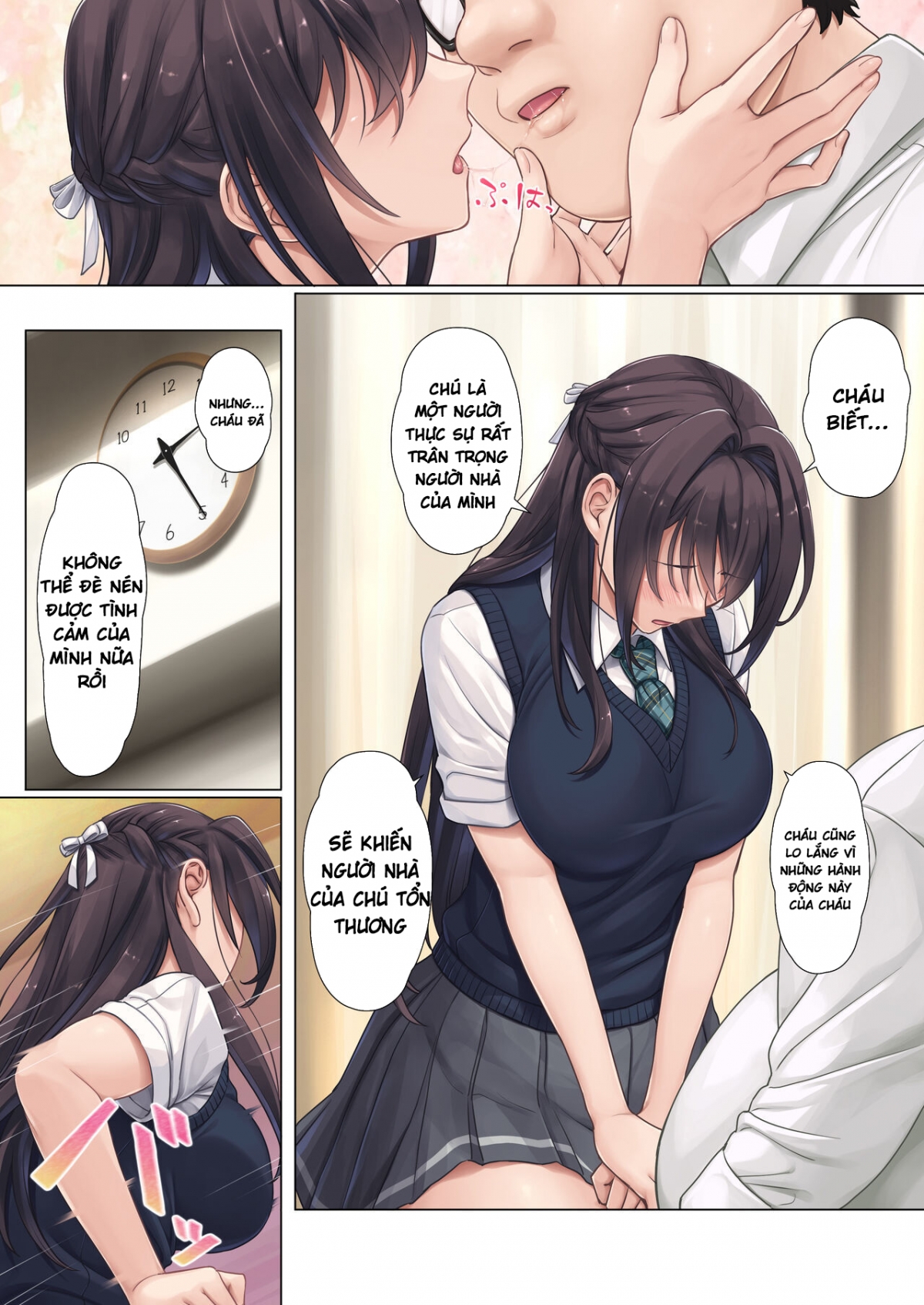 Đọc truyện hentai Musume no Class no Iinchou wa Papa ga Hoshii Rashii - Oneshot