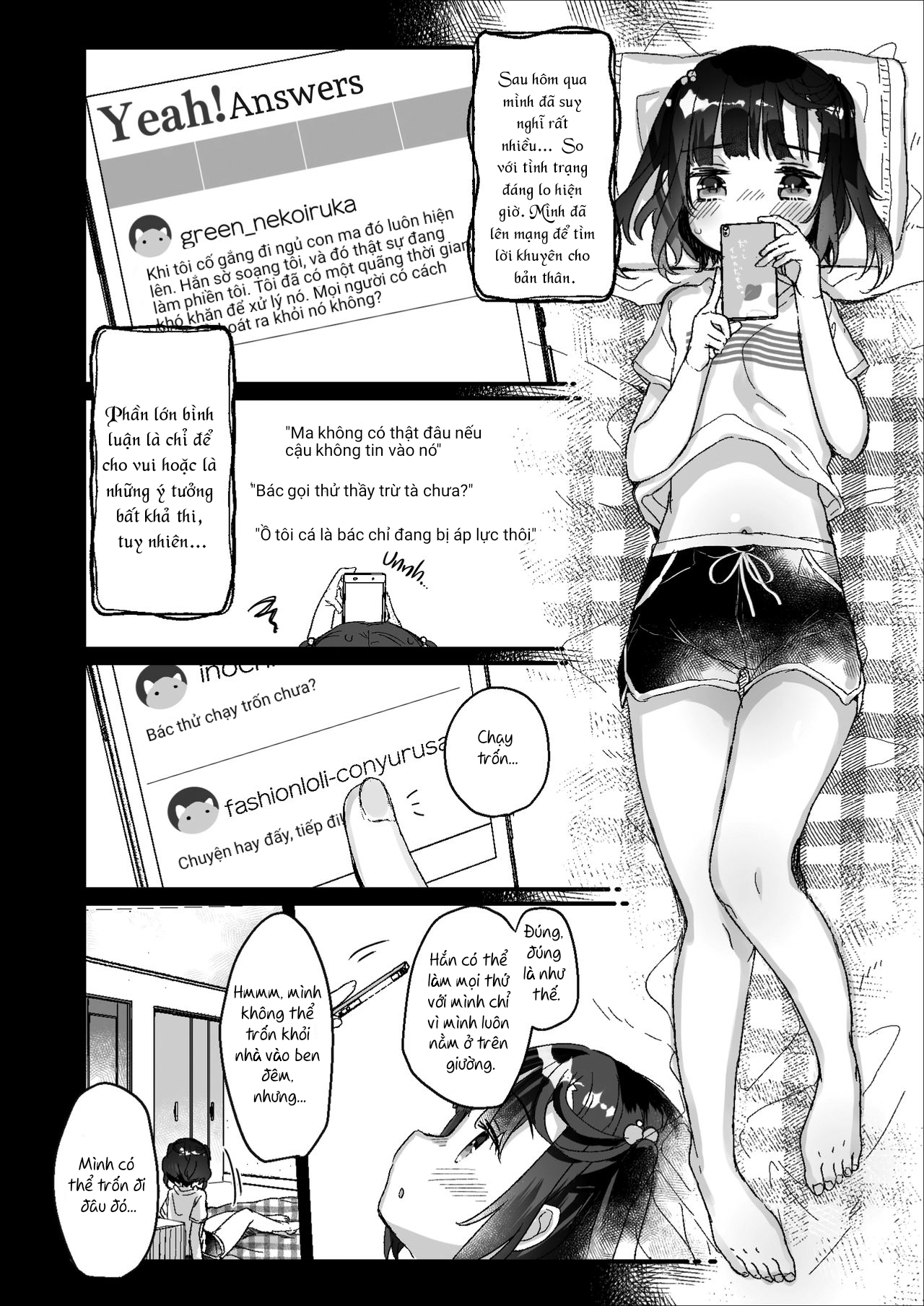 Đọc truyện hentai Có một con ma ở trong nhà mình! : Trốn tìm - Oneshot