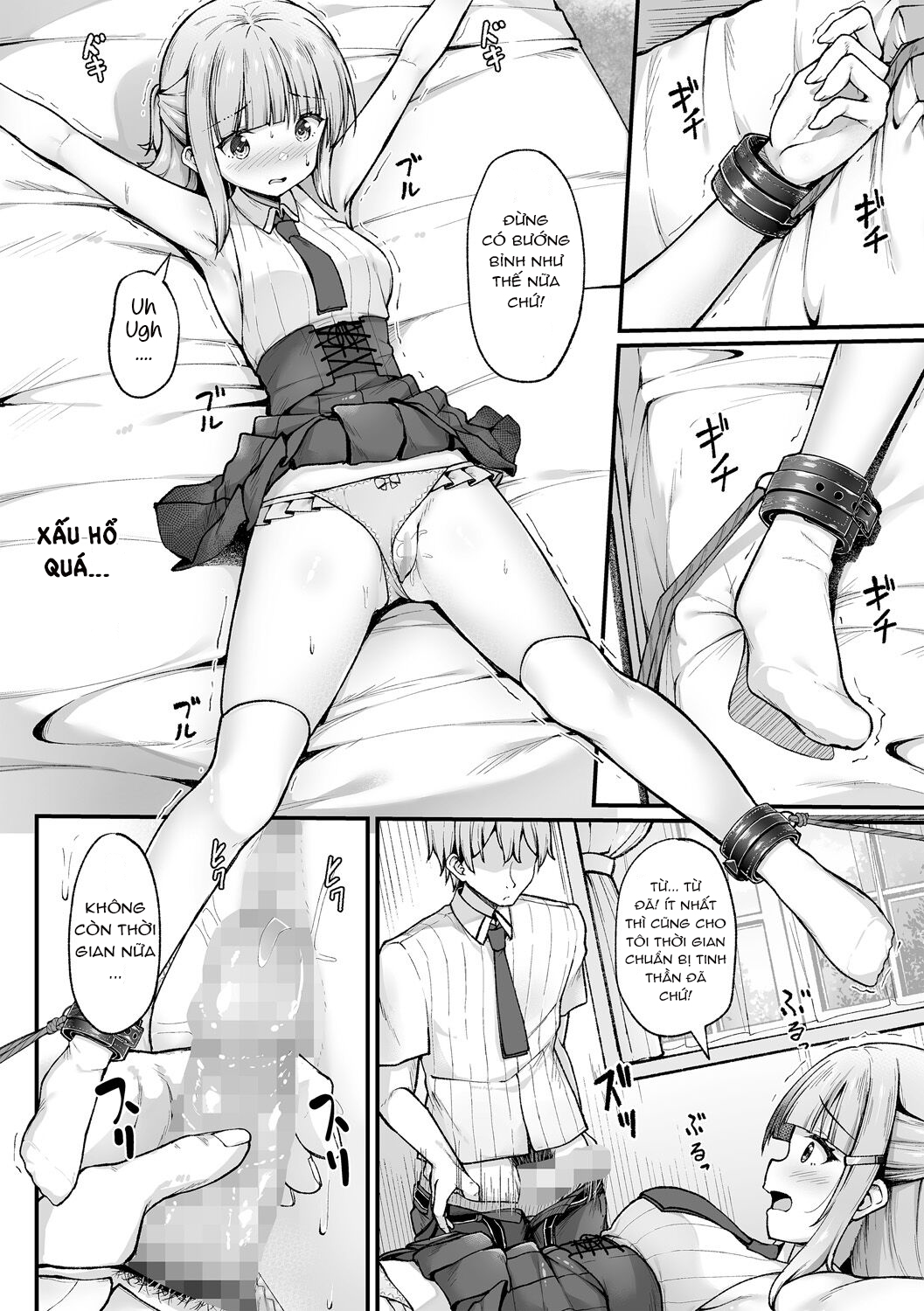 Đọc truyện hentai Cuộc sống trói buộc tại trường phép thuật! - Oneshot